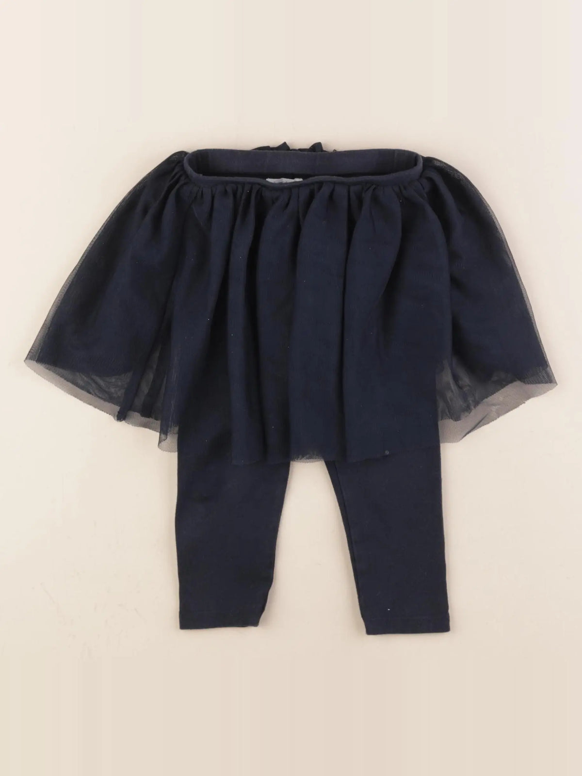 Boutchou - jupe bleu - 12 mois