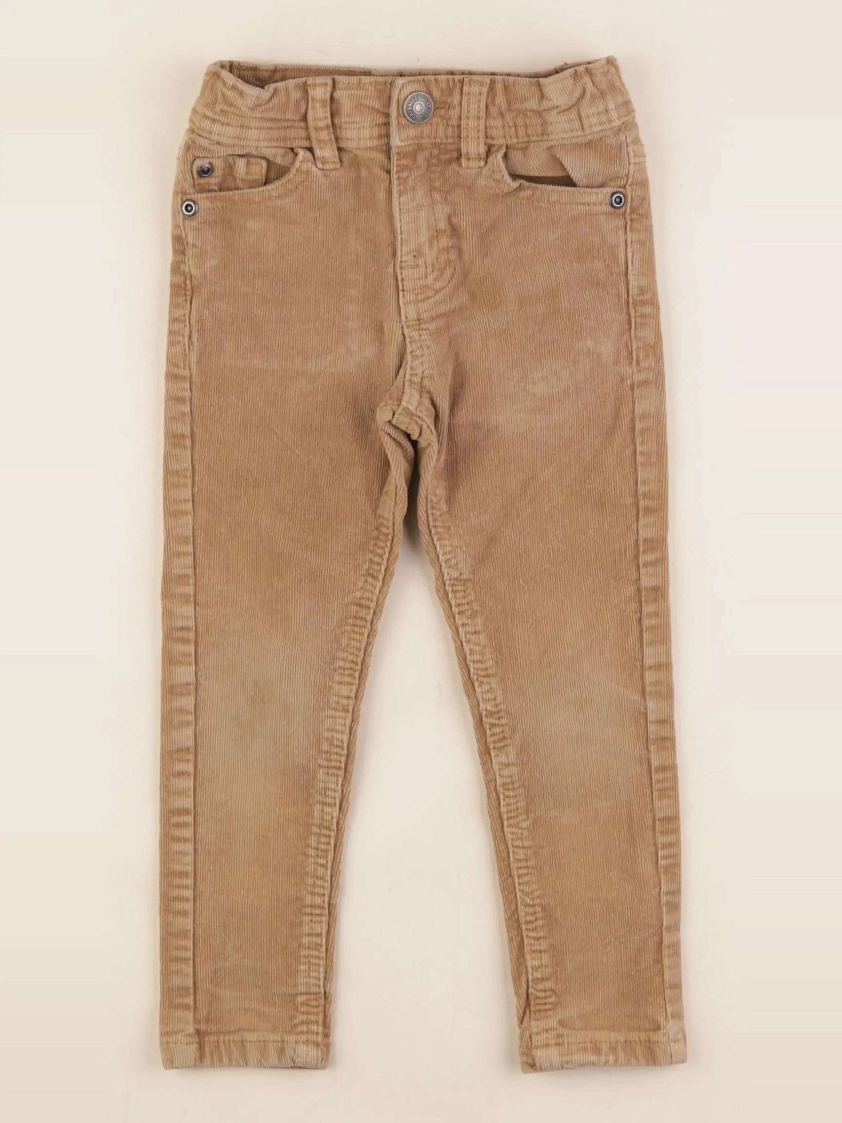 Vertbaudet - pantalon marron - 3 ans
