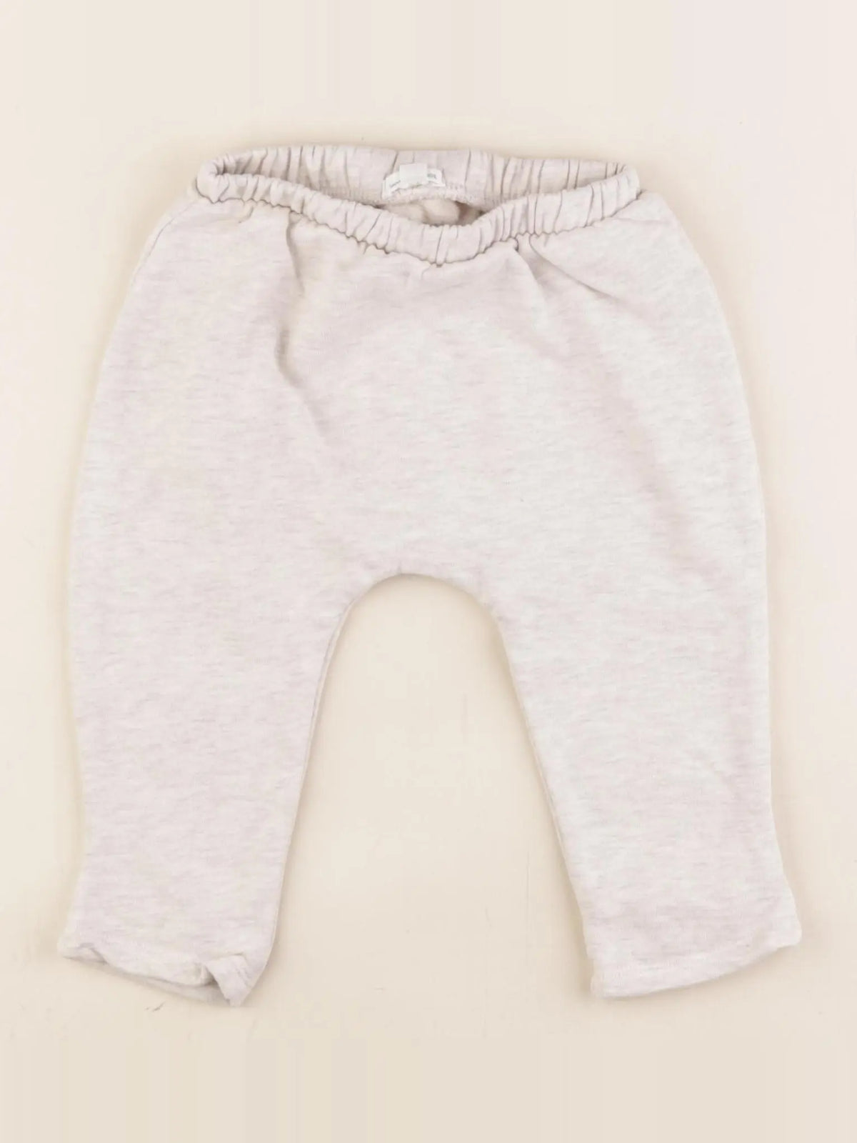 Vertbaudet - pantalon beige - 9 mois