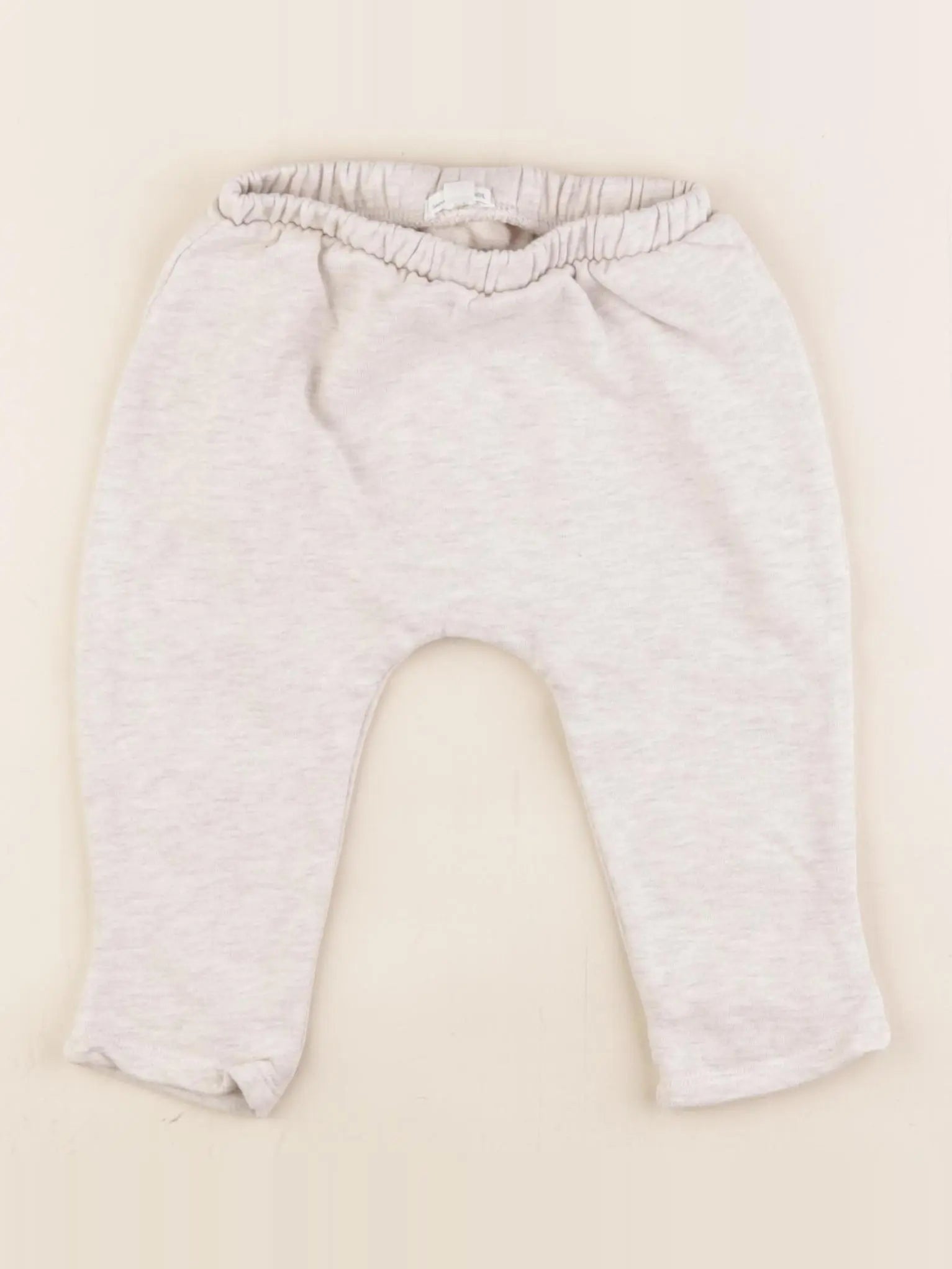Vertbaudet - pantalon beige - 9 mois