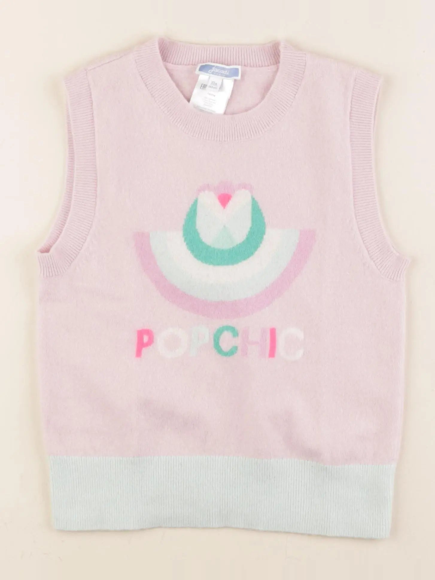 Jacadi - pull rose - 10 ans