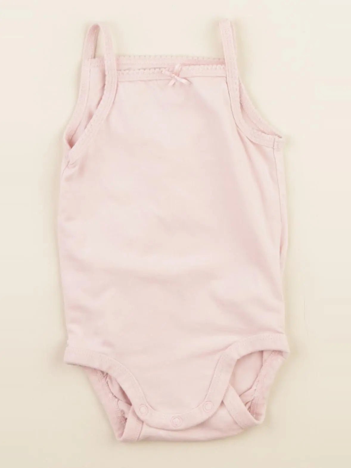 H&M - body rose - 4/6 mois
