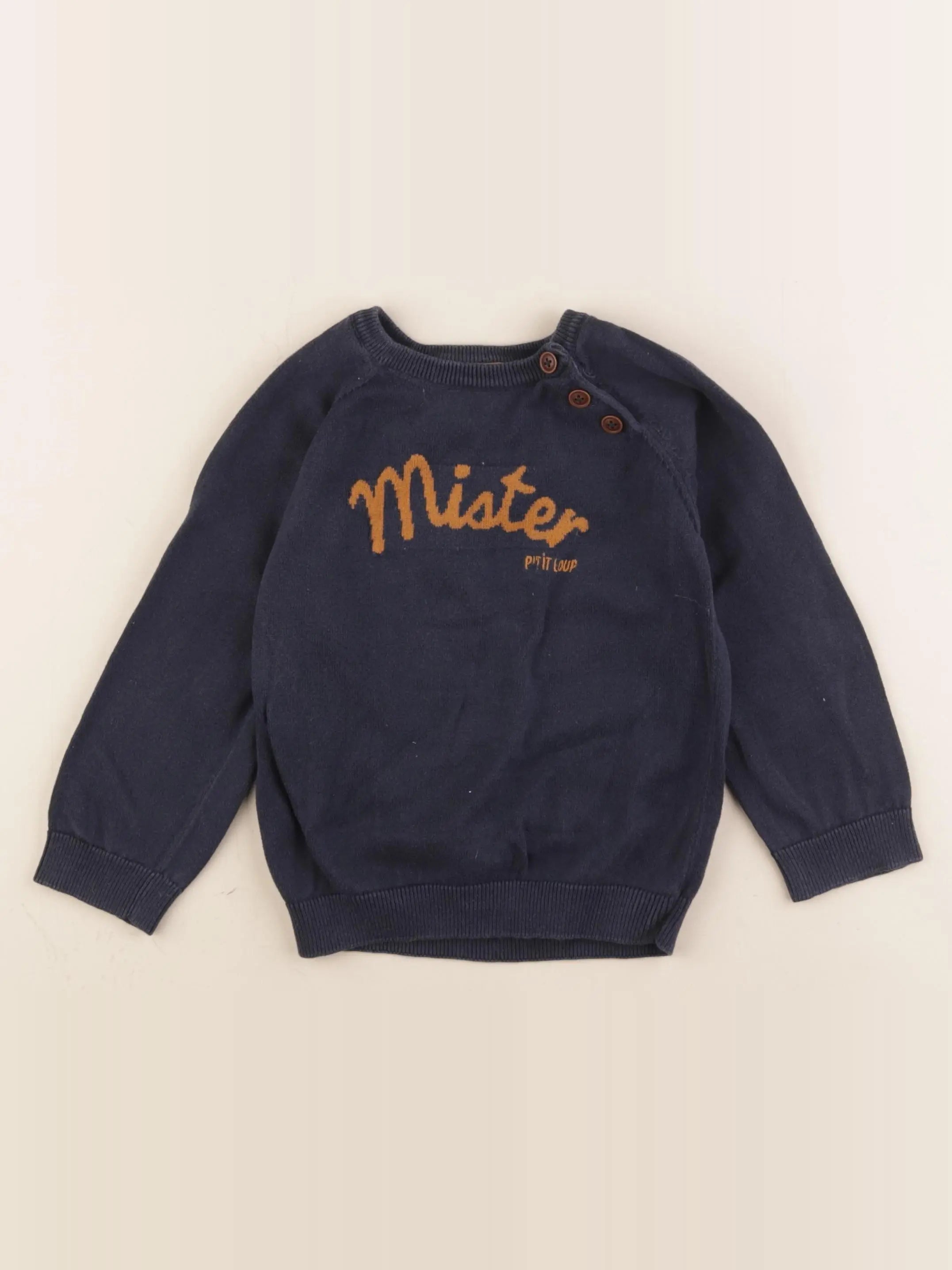 Tape à l'oeil - pull bleu - 36 mois