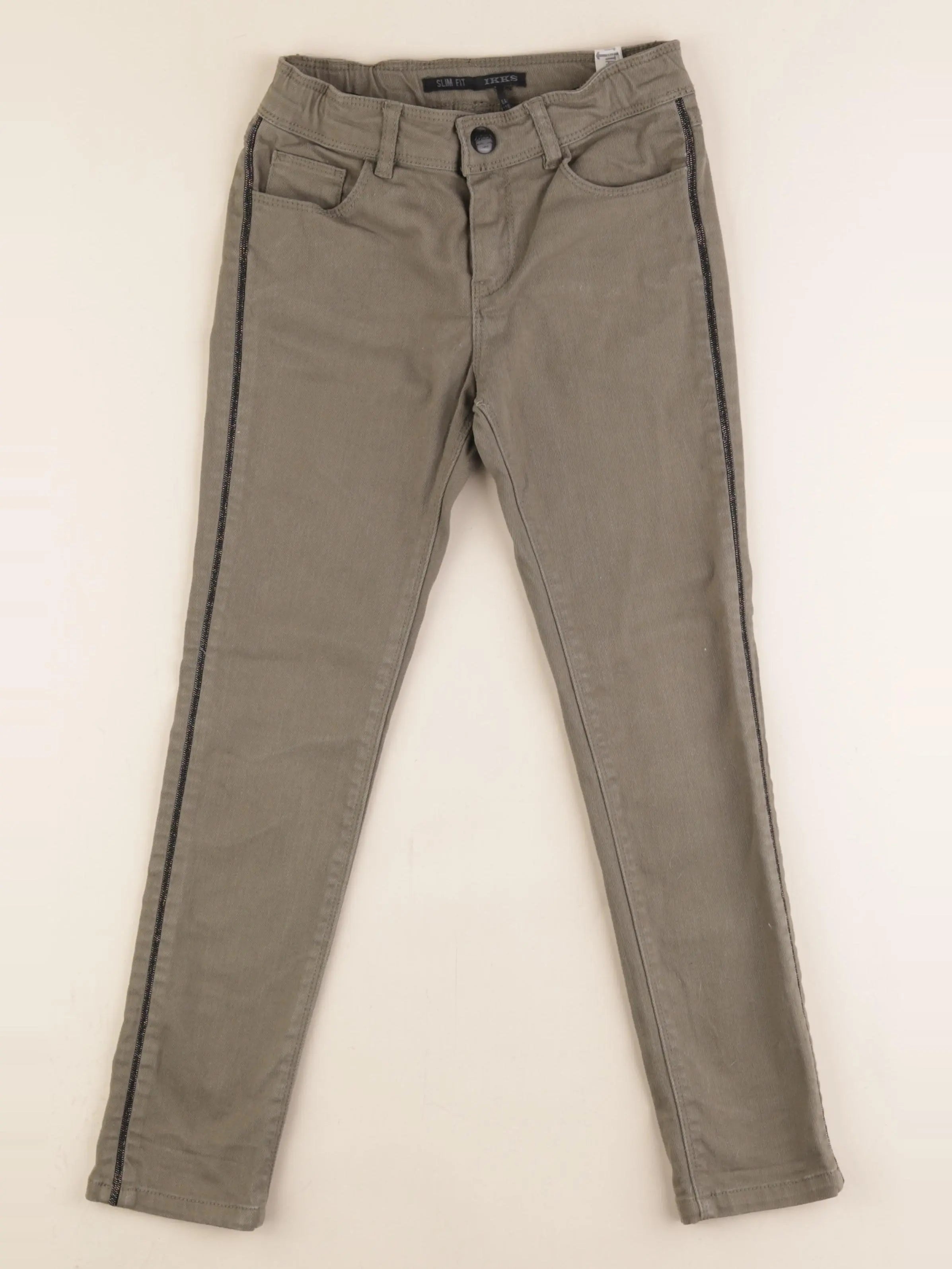 IKKS - jean vert - 8 ans