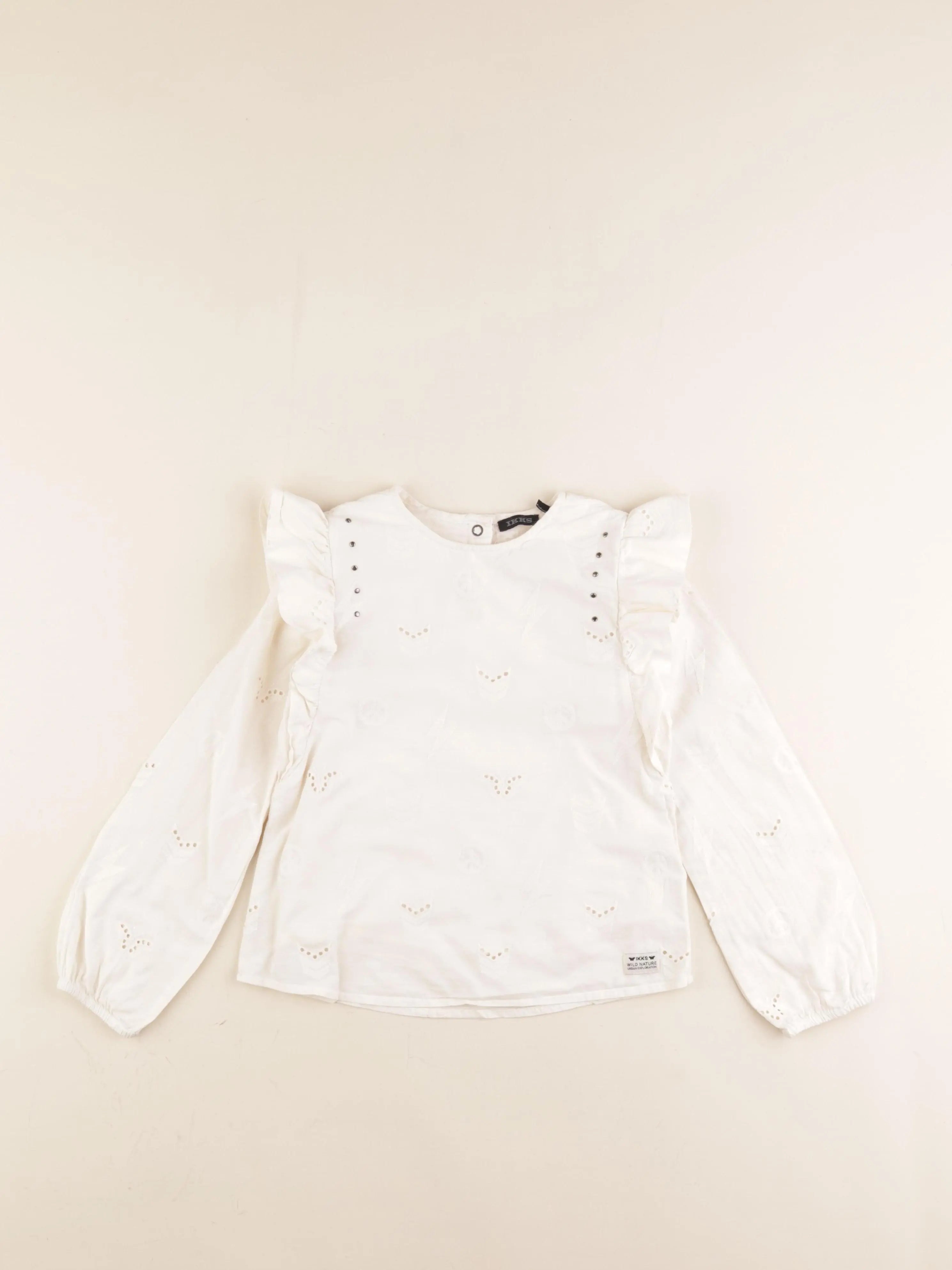 IKKS - blouse beige - 6 ans