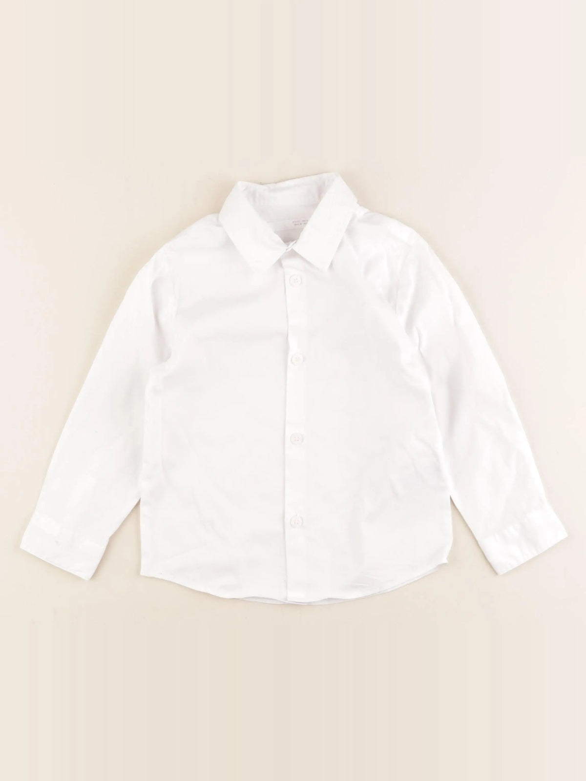 Zara - chemise blanc - 4 ans