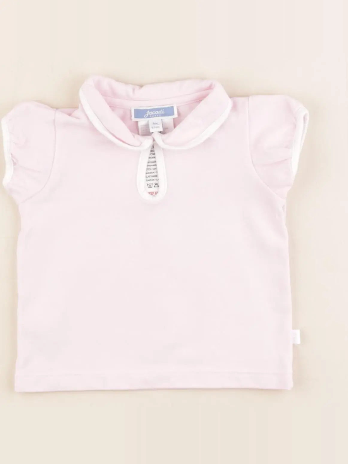 Jacadi - tee-shirt rose - 6 mois