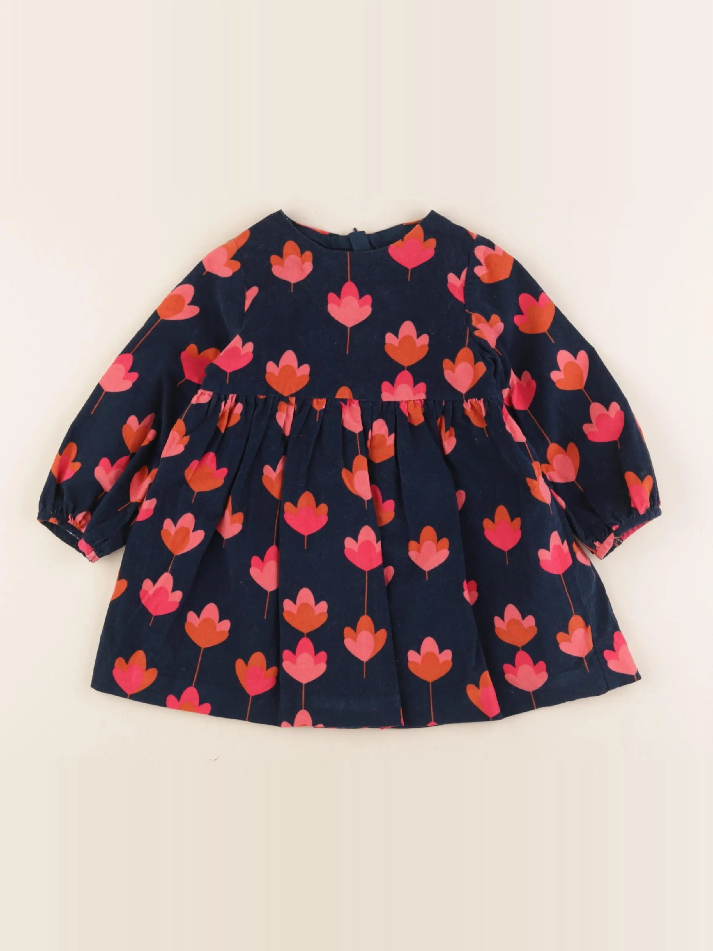 Jacadi - robe bleu - 24 mois