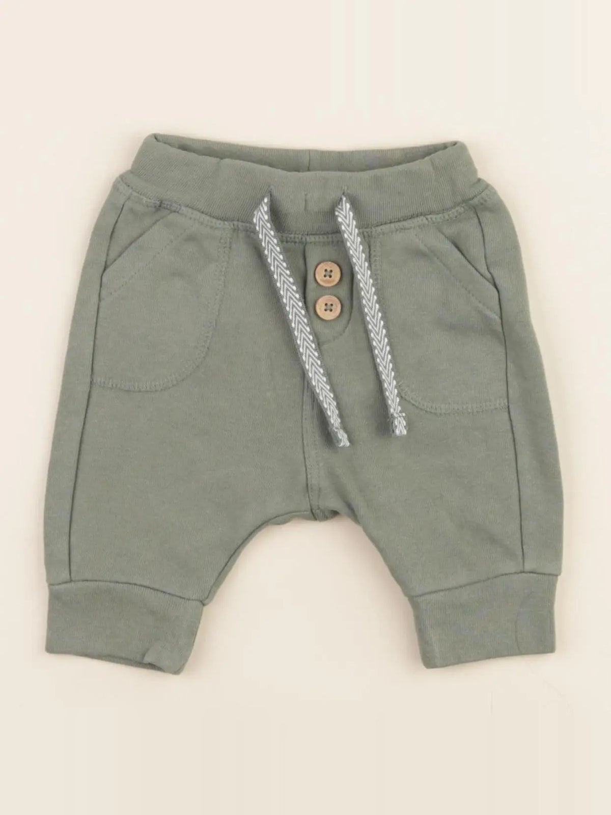 Tape à l'oeil - pantalon vert - 3 mois