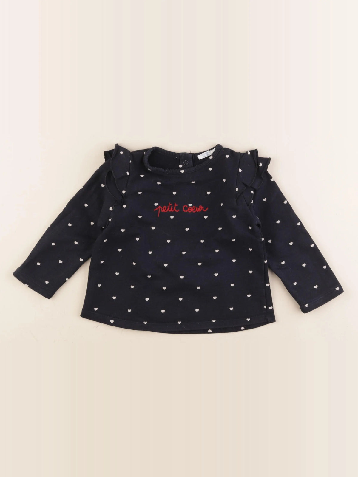 Boutchou - sweat bleu - 36 mois