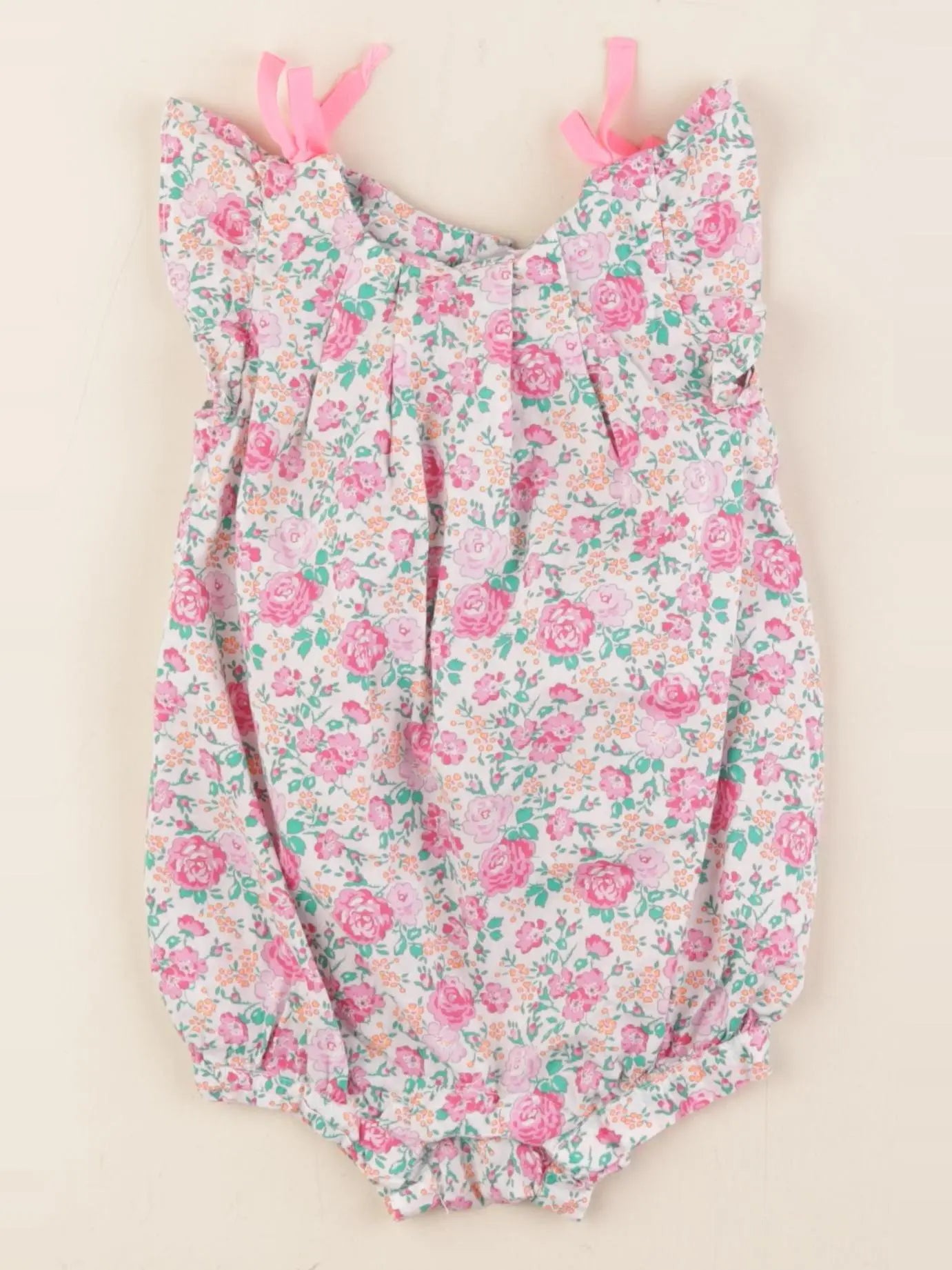 Jacadi - combinaison liberty rose - 6 mois