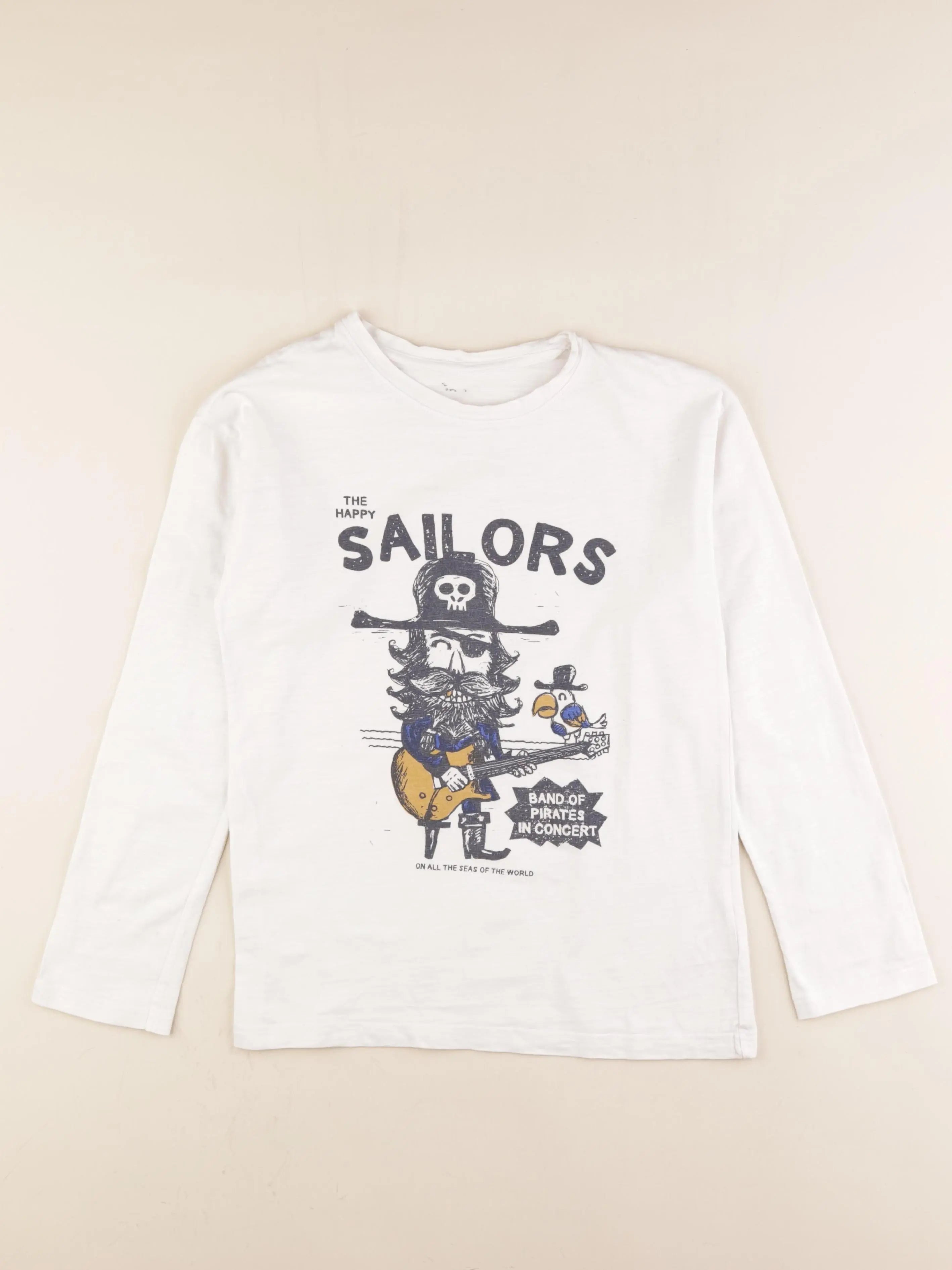 Vertbaudet - tee-shirt blanc - 12 ans