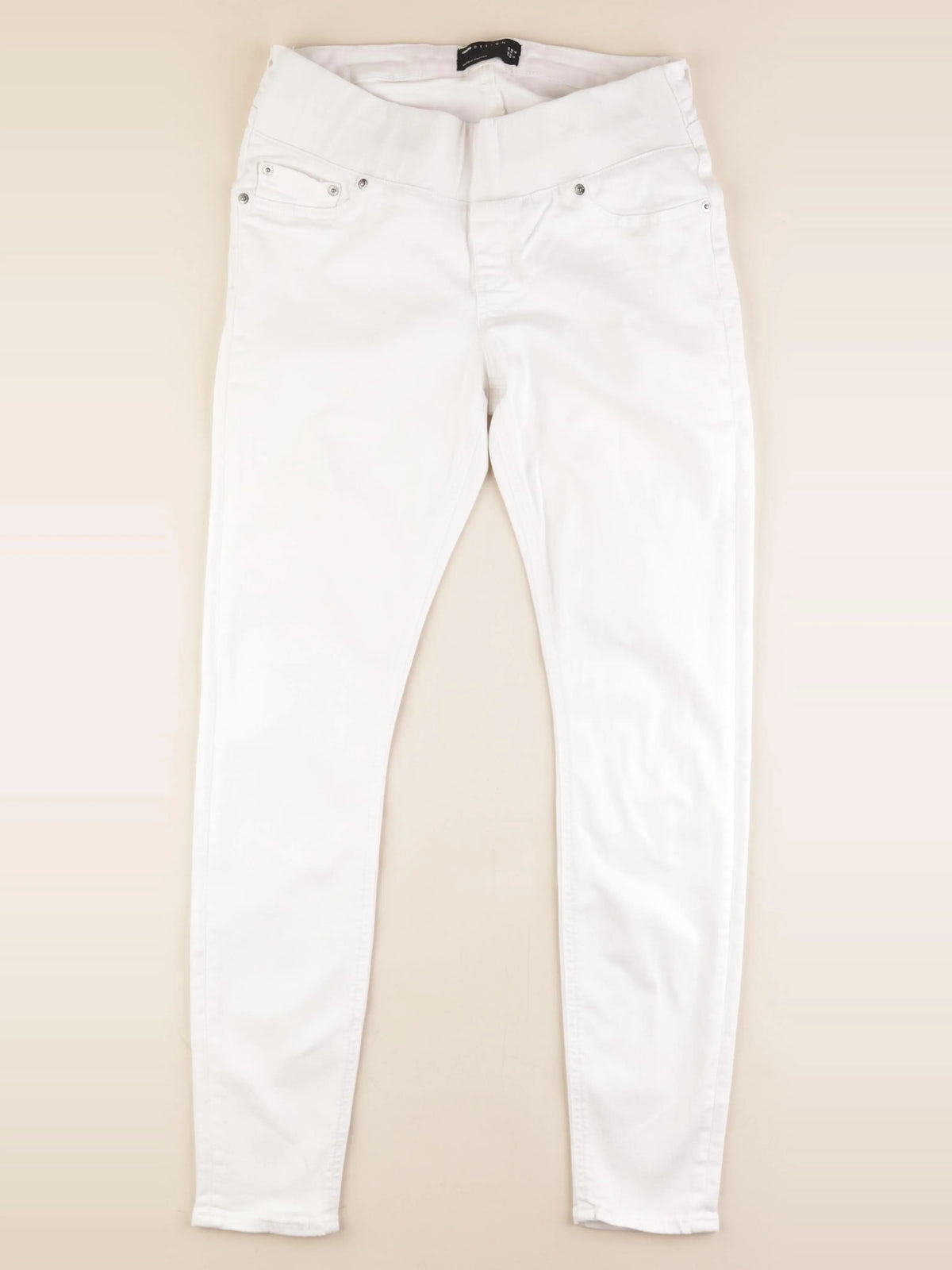 Asos - jean grossesse blanc - 38