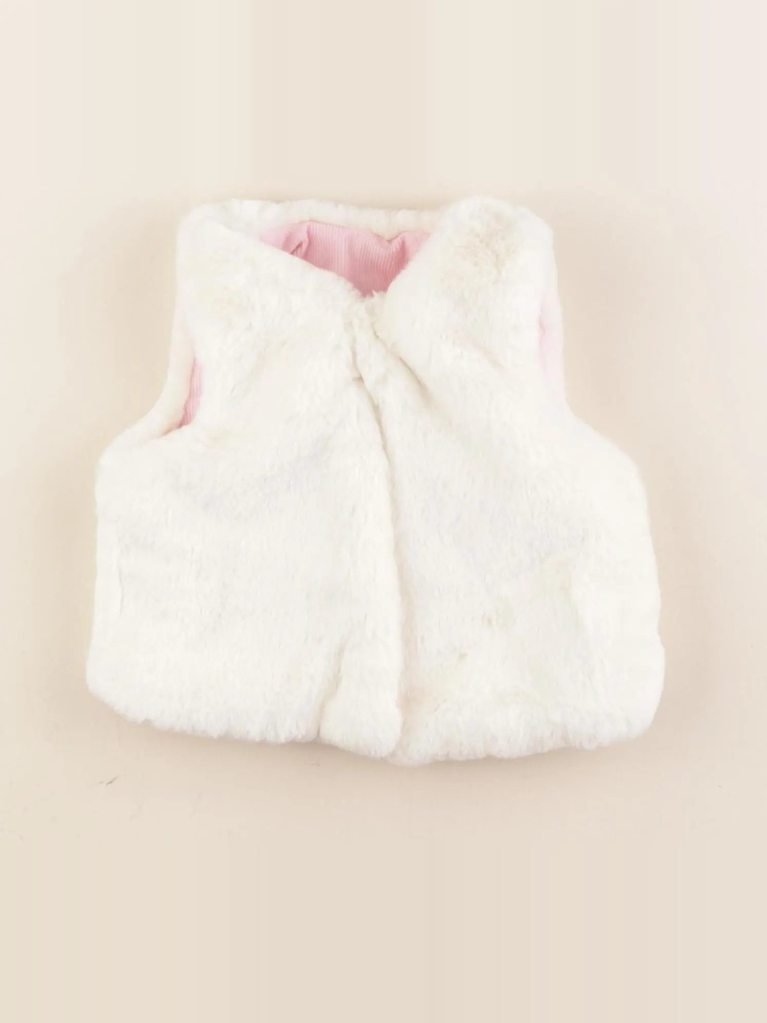 Cadet Rousselle - gilet rose - 12 mois
