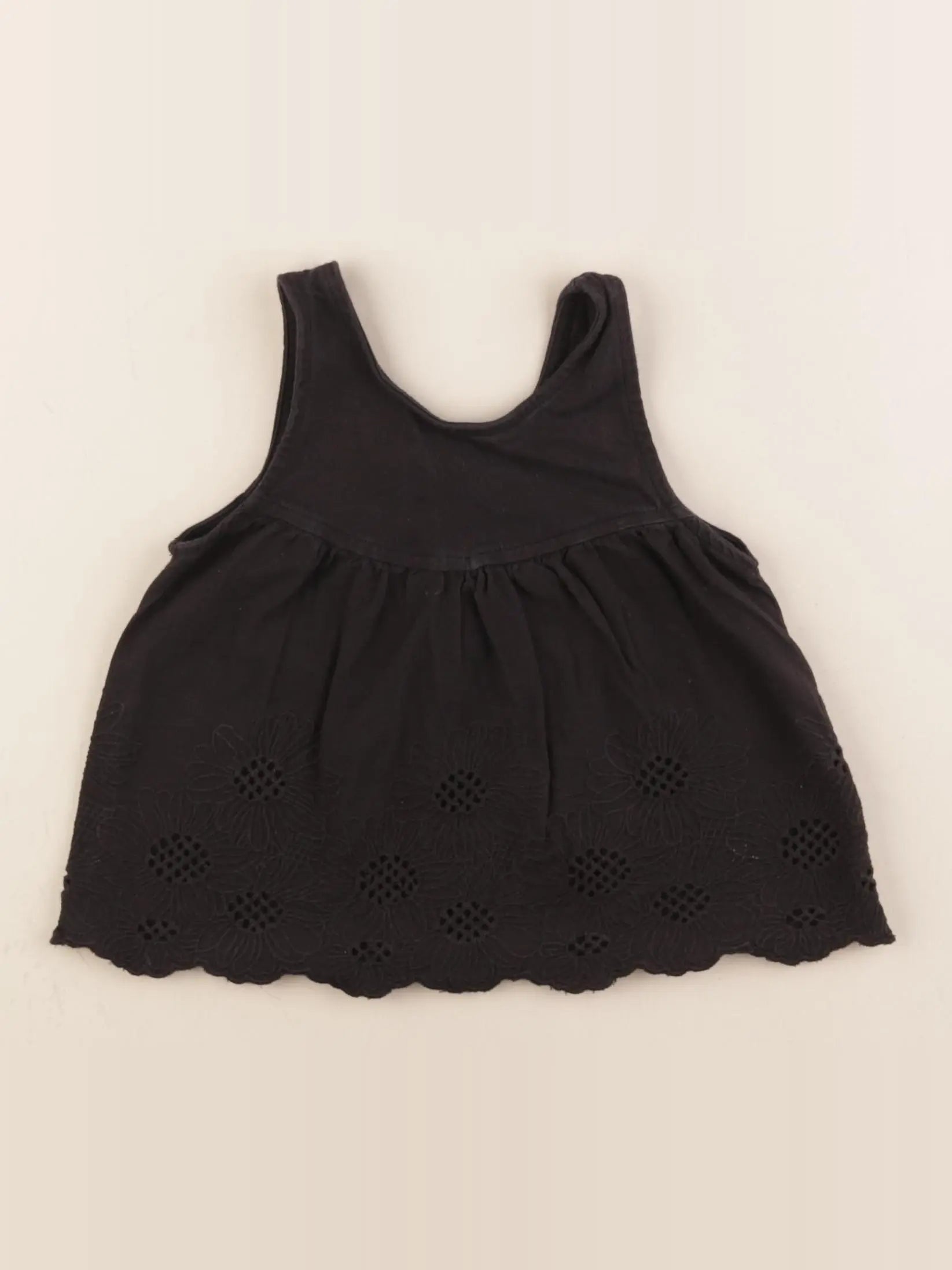 H&M - blouse noir - 18/24 mois