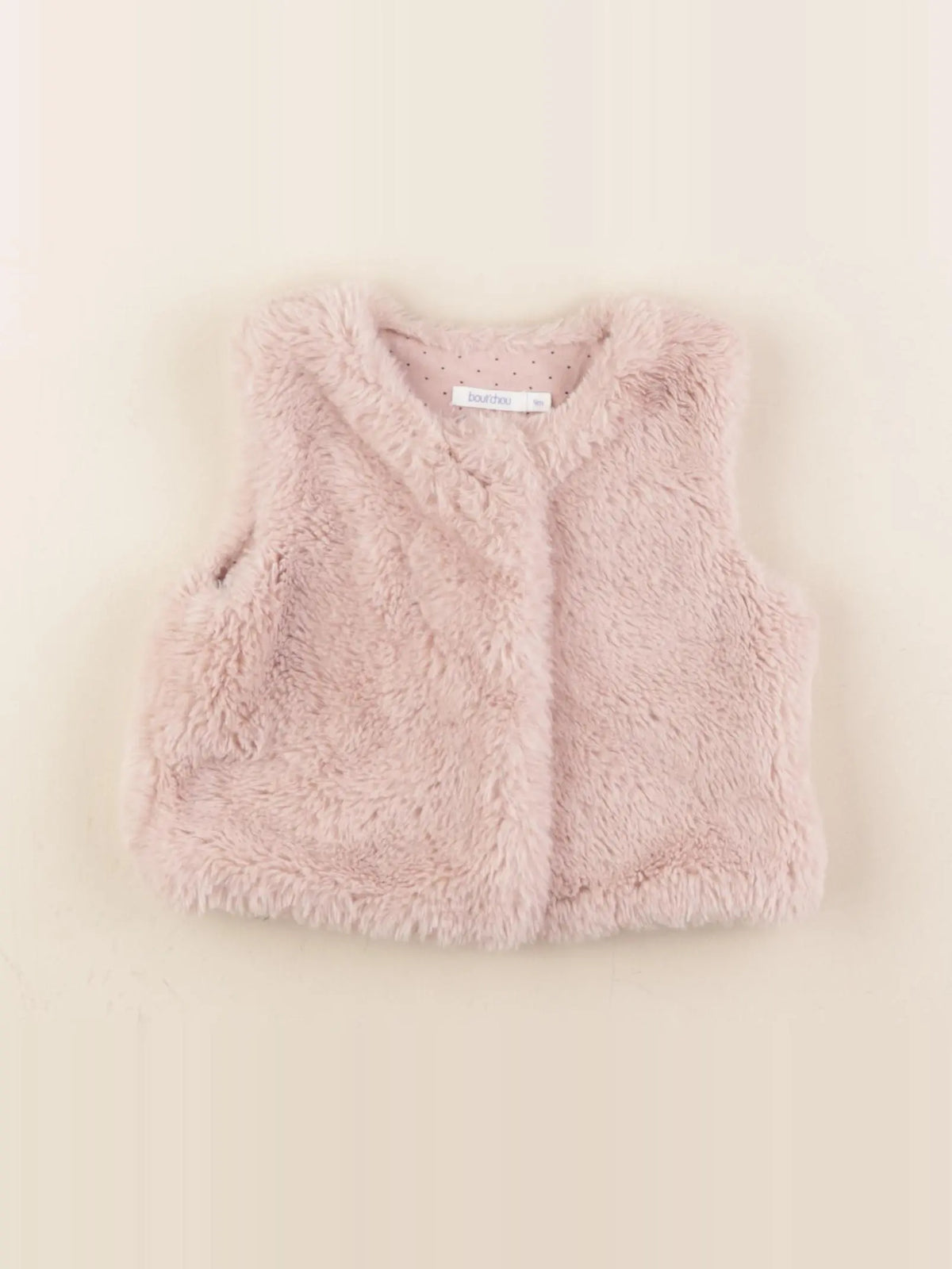 Boutchou - gilet rose - 9 mois