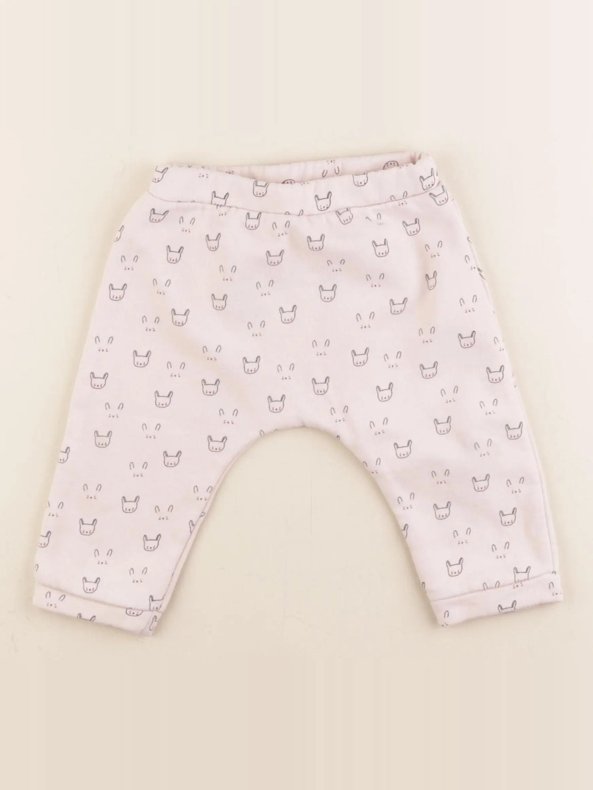 Boutchou - sarouel doublé rose - 12 mois