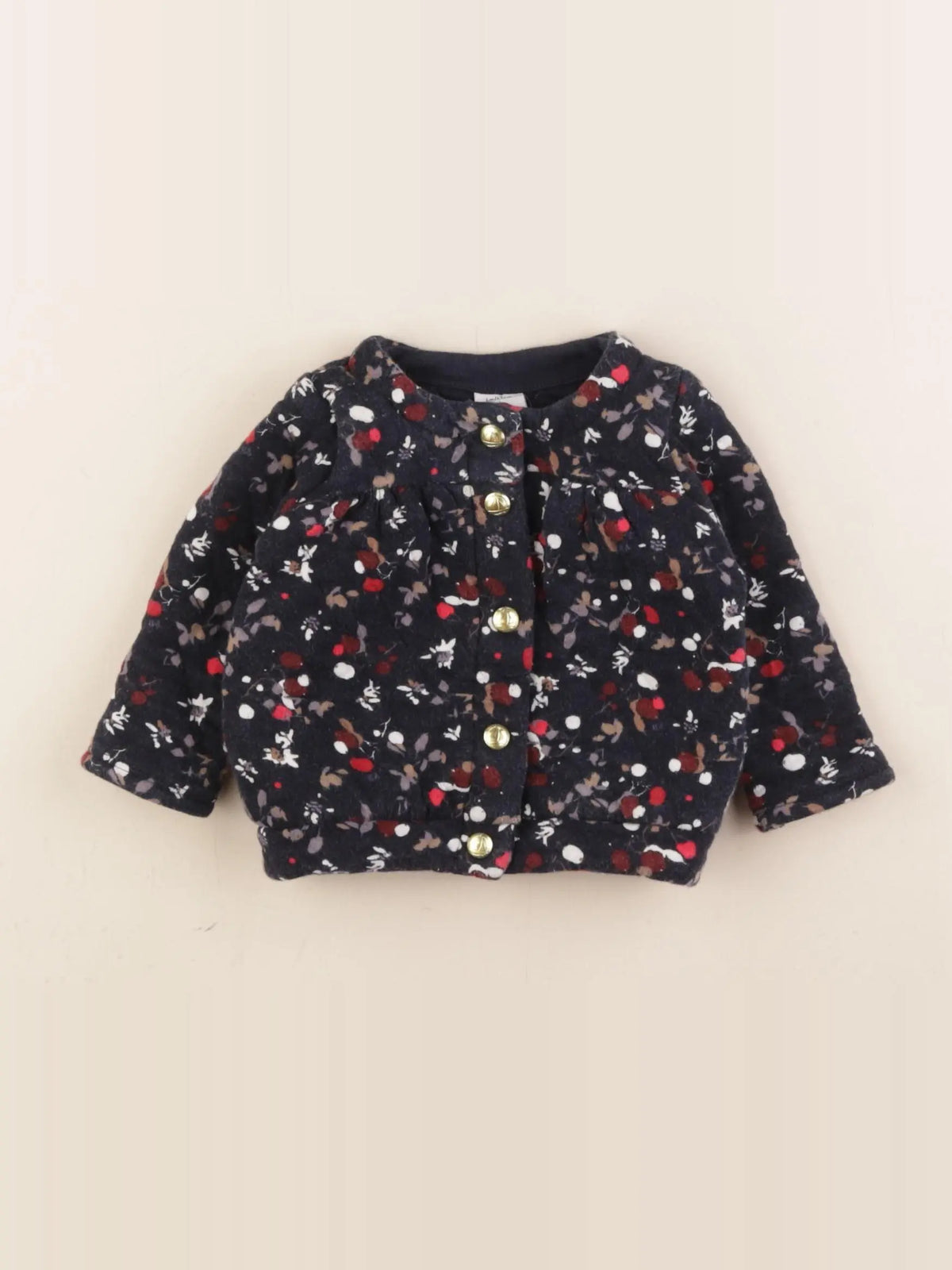 Petit Bateau - sweat multicolore - 6 mois