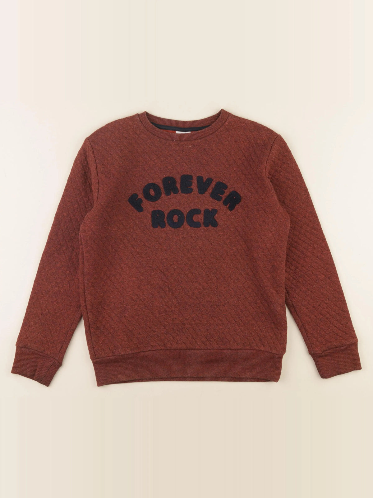 Tape à l'oeil - sweat marron - 12 ans