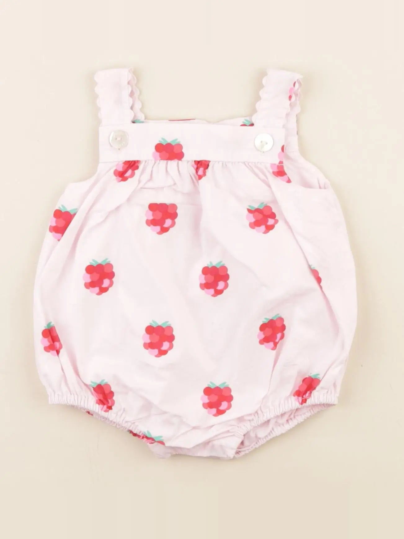 Jacadi - combinaison rose - 3 mois