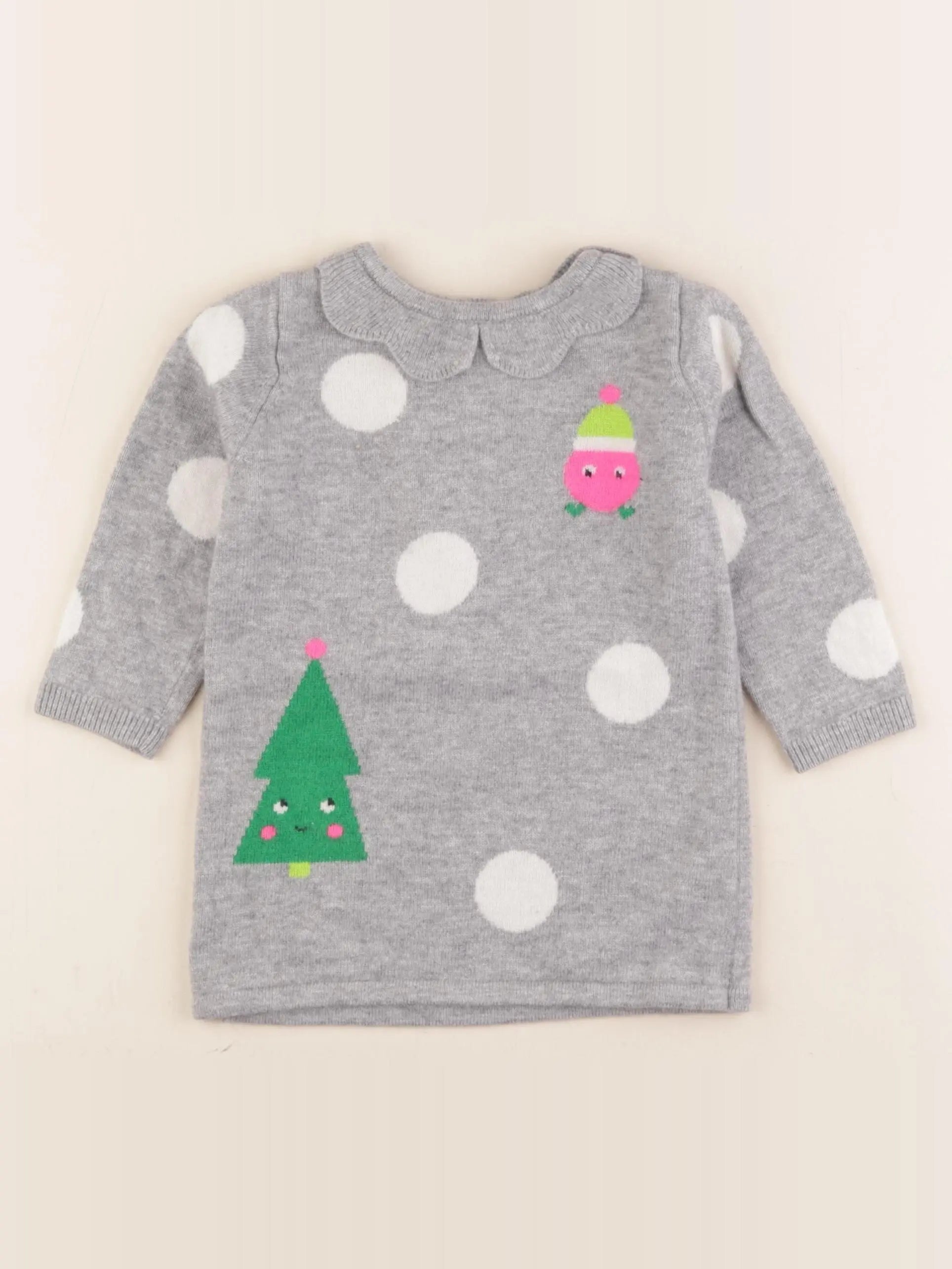 Jacadi - robe gris - 12 mois