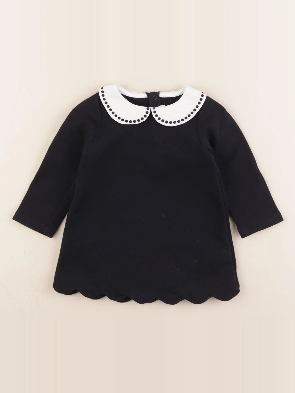 Jacadi - robe bleu - 12 mois
