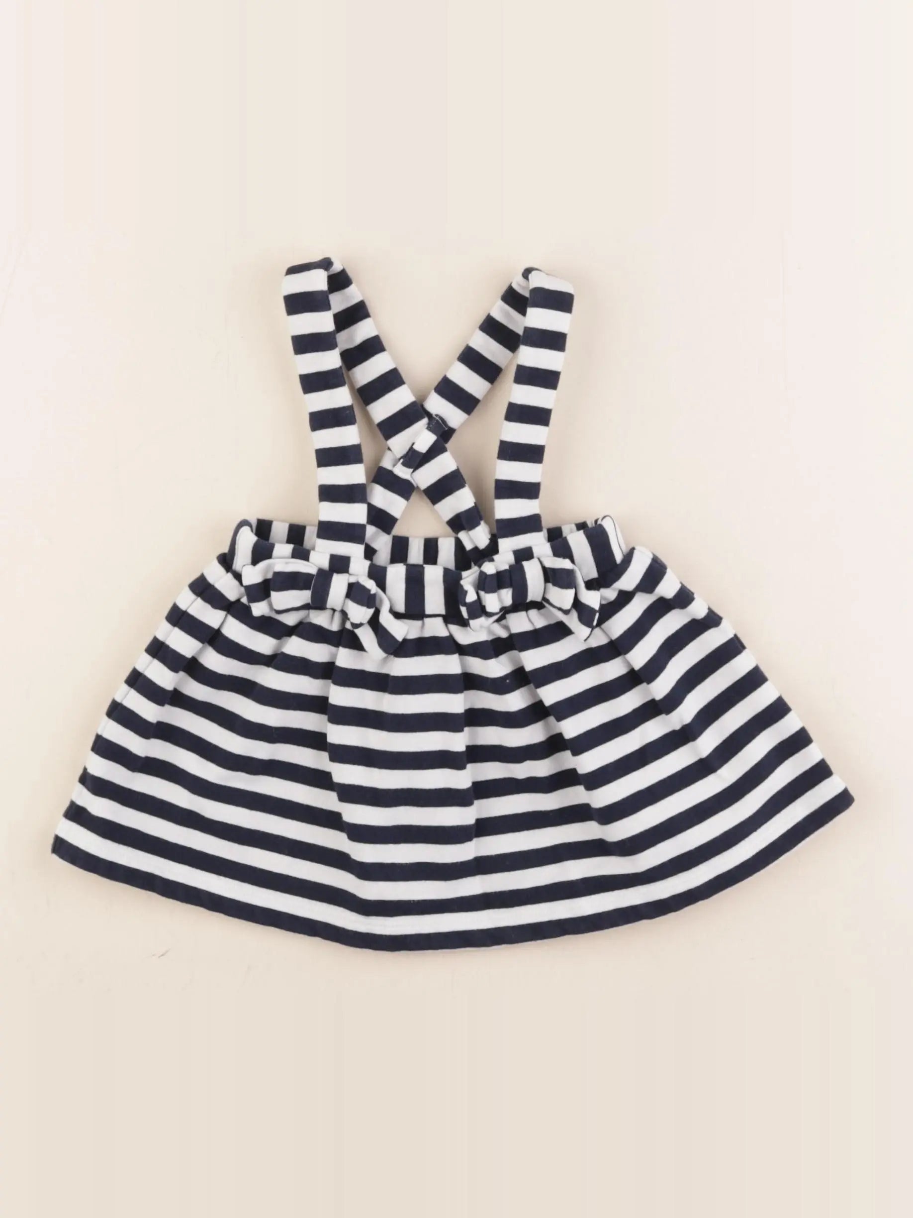 Jacadi - jupe bleu, blanc - 6 mois