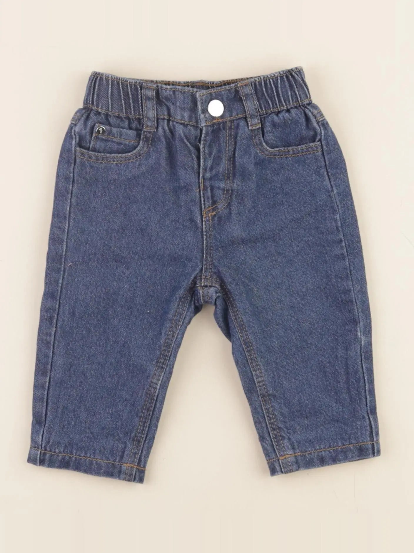 Jacadi - jean bleu - 6 mois