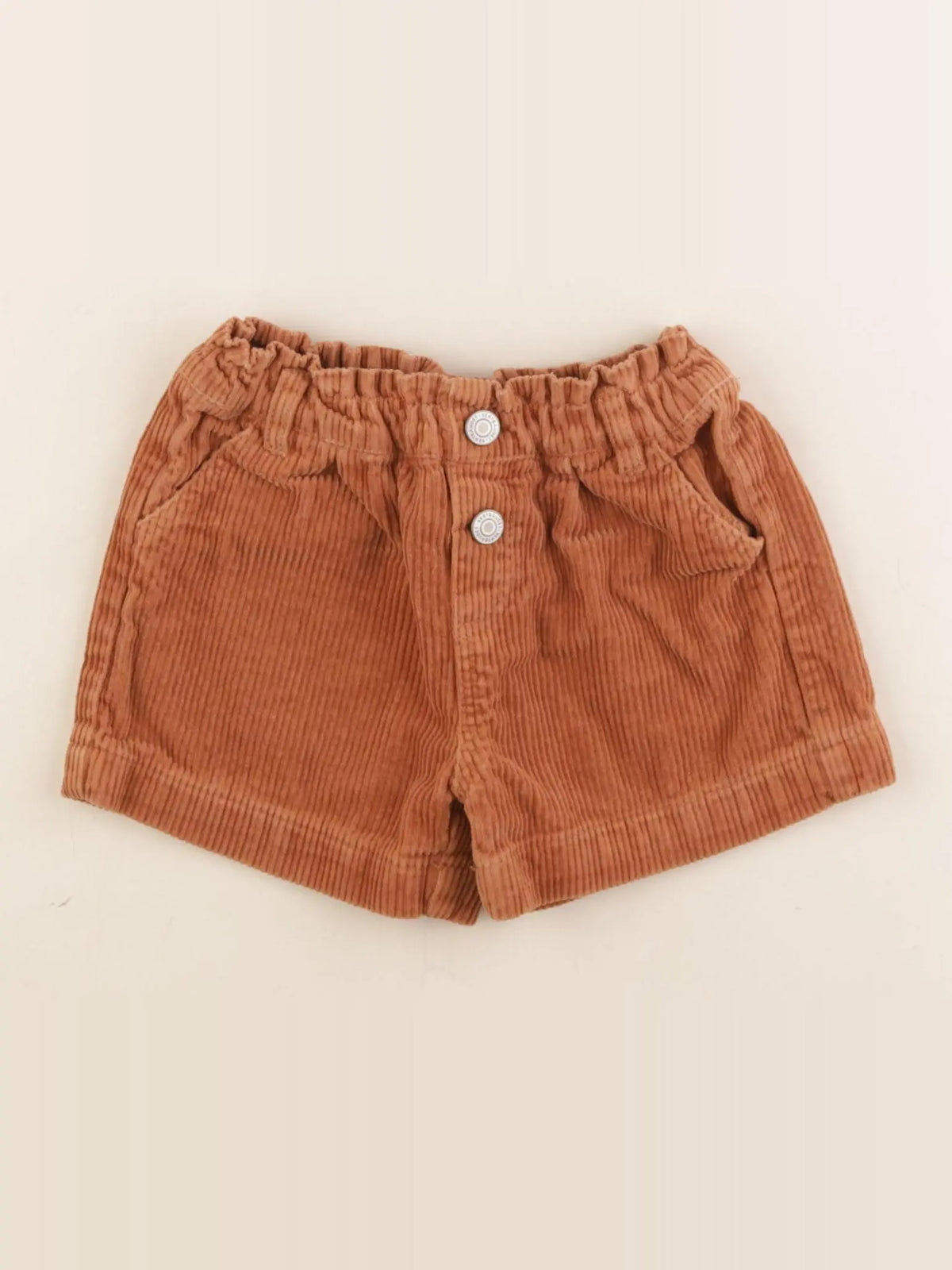 Vertbaudet - short marron - 2 ans