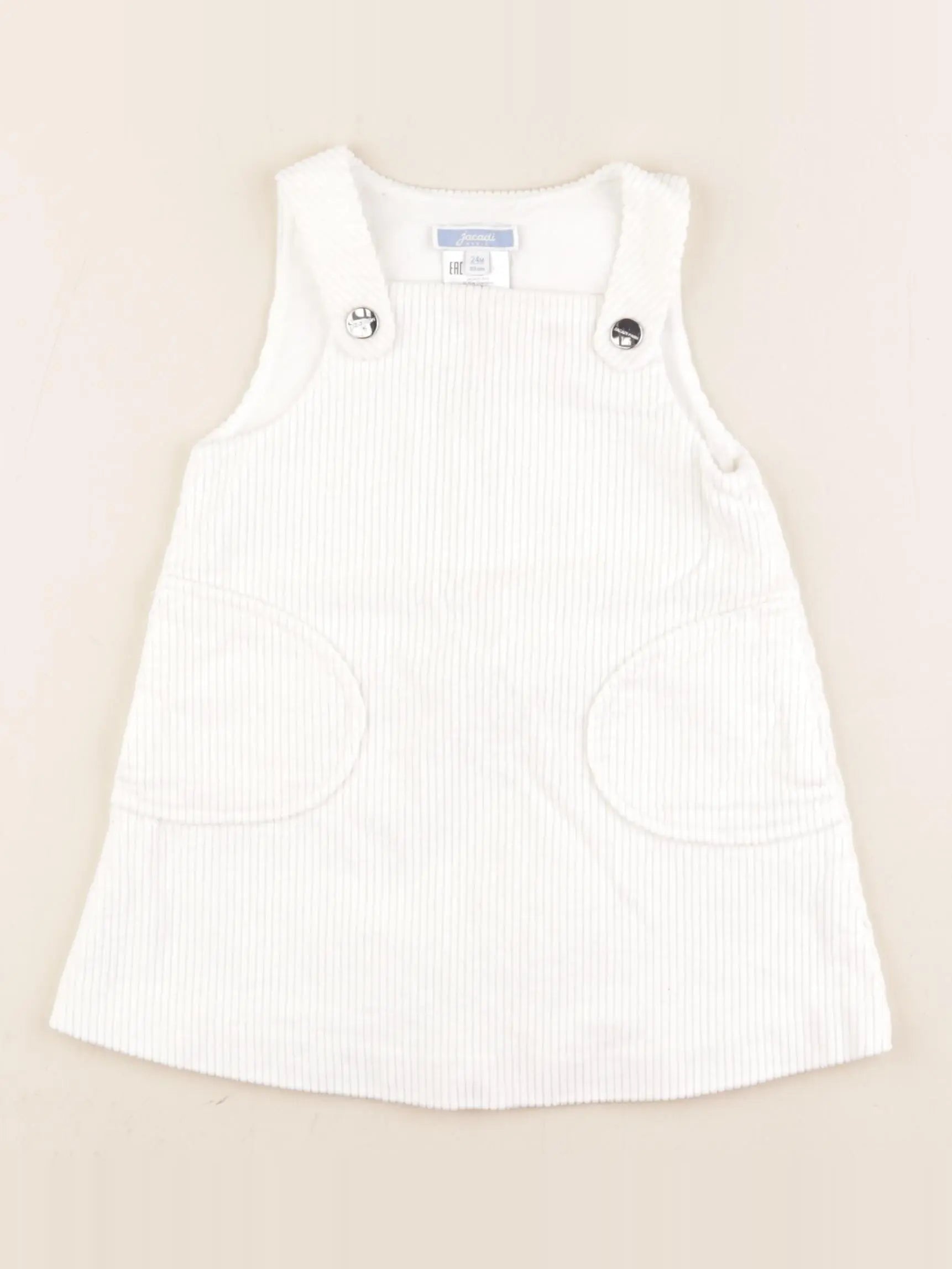 Jacadi - robe blanc - 24 mois
