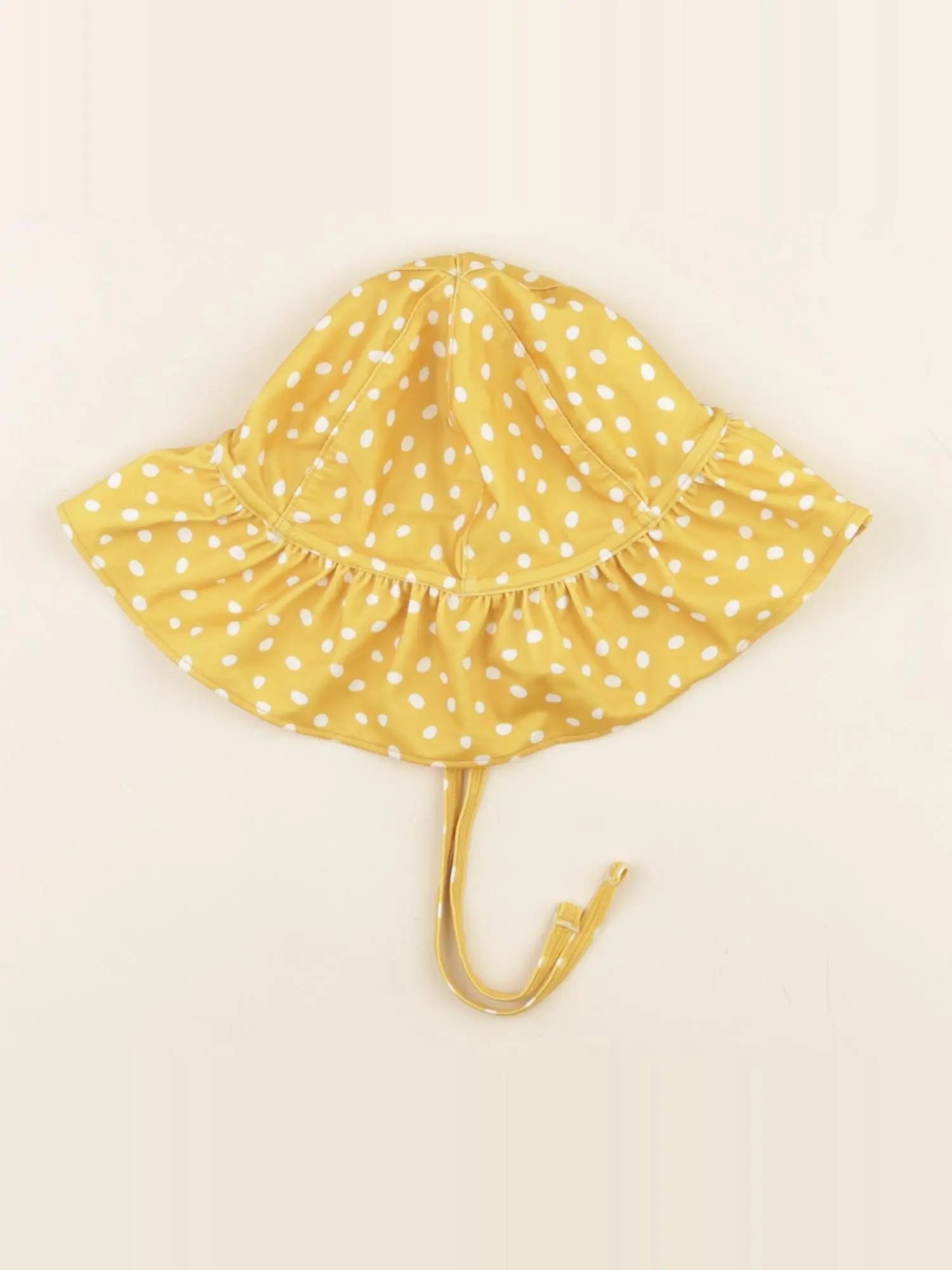 H&M - chapeau de bain jaune - 12/24 mois