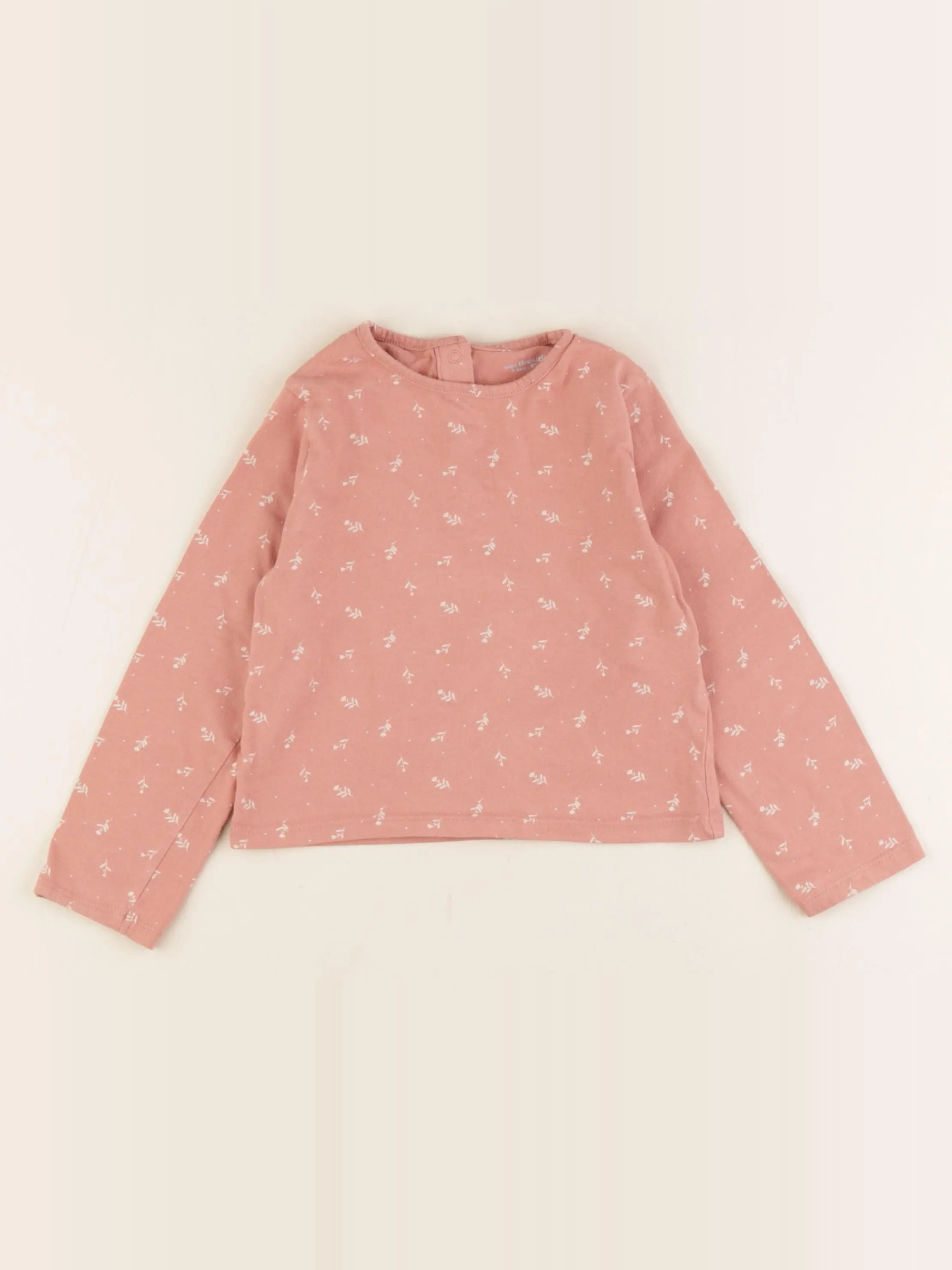Vertbaudet - tee-shirt rose - 3 ans