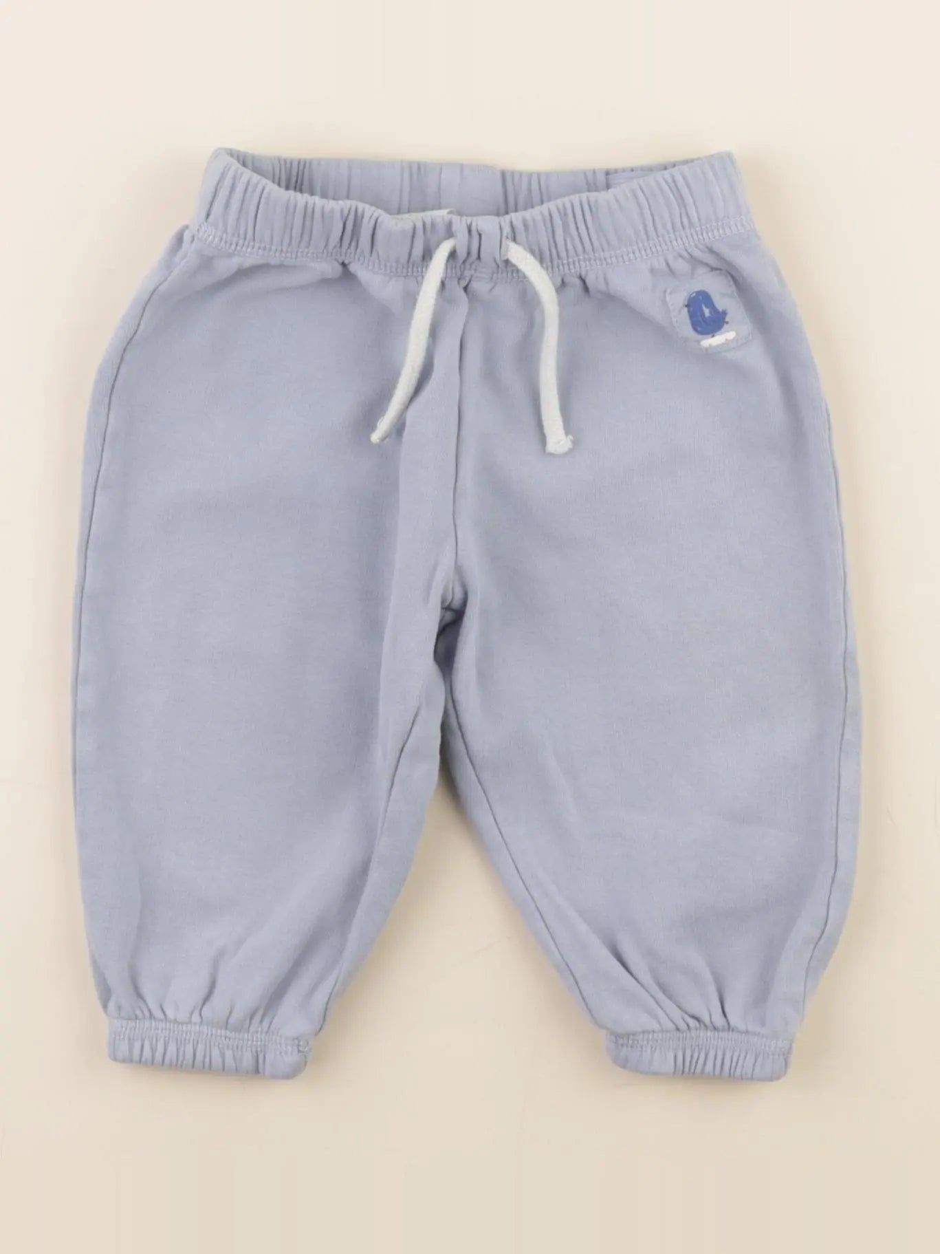 H&M - jogging bleu - 6/9 mois