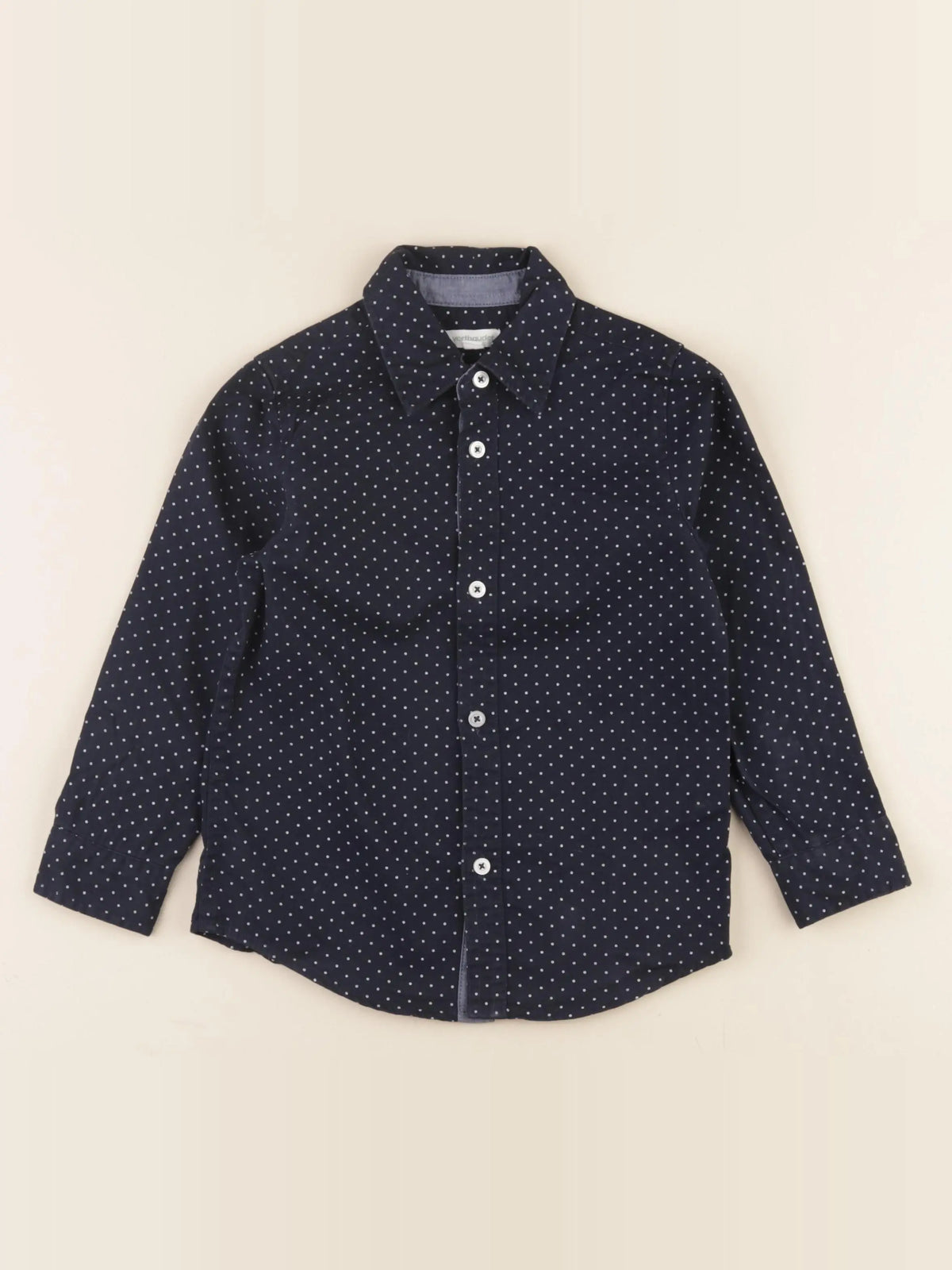 Vertbaudet - chemise bleu - 5 ans
