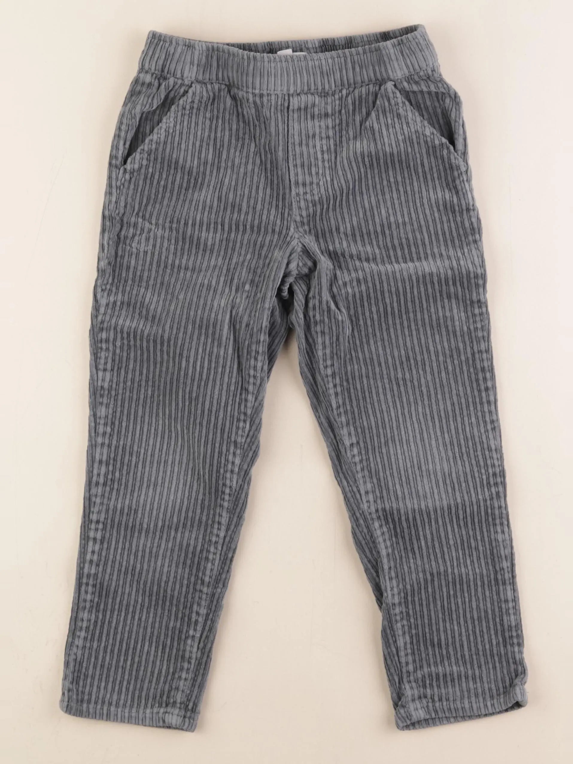 Vertbaudet - pantalon gris - 5 ans