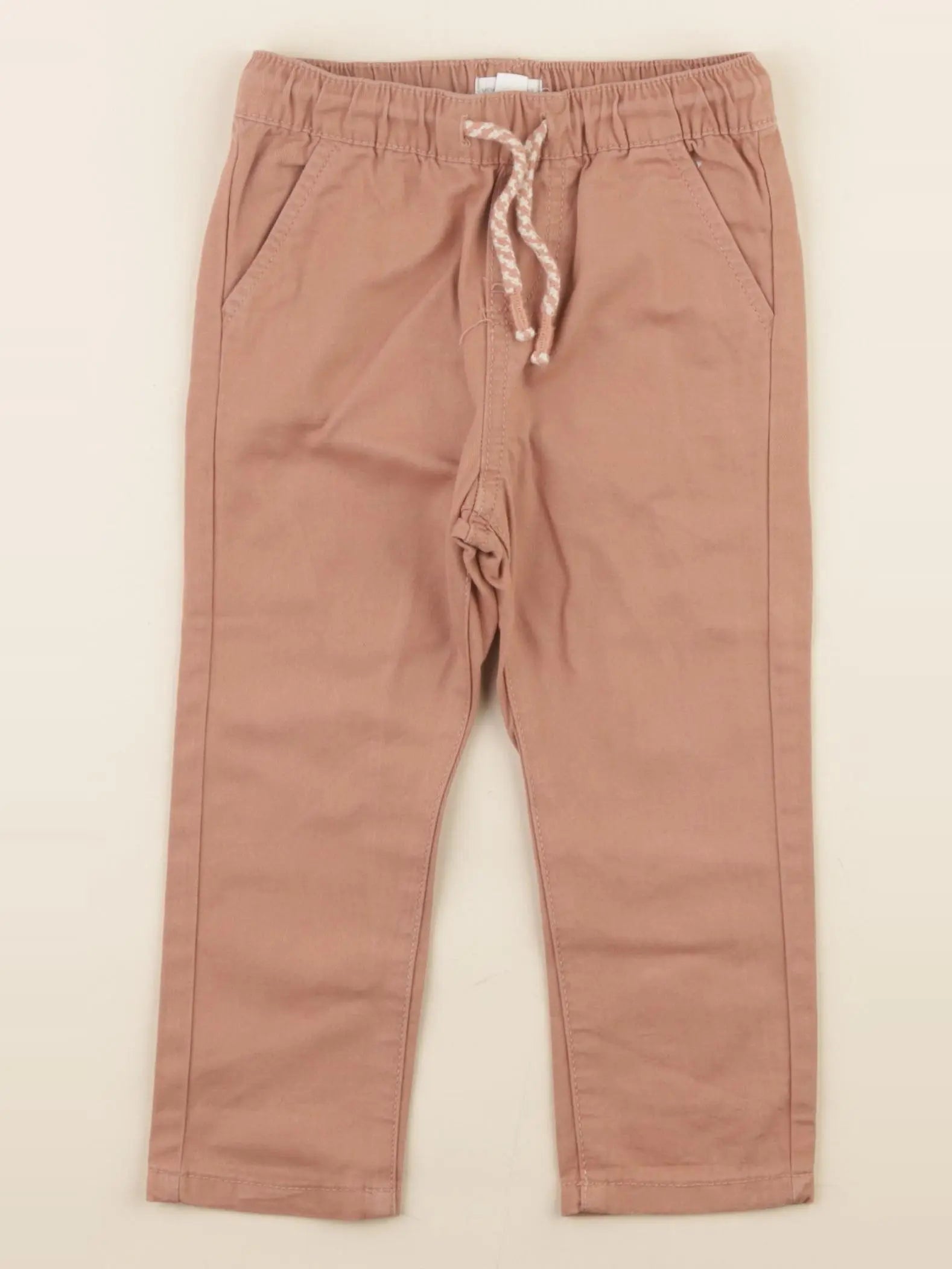 Vertbaudet - pantalon marron - 18 mois