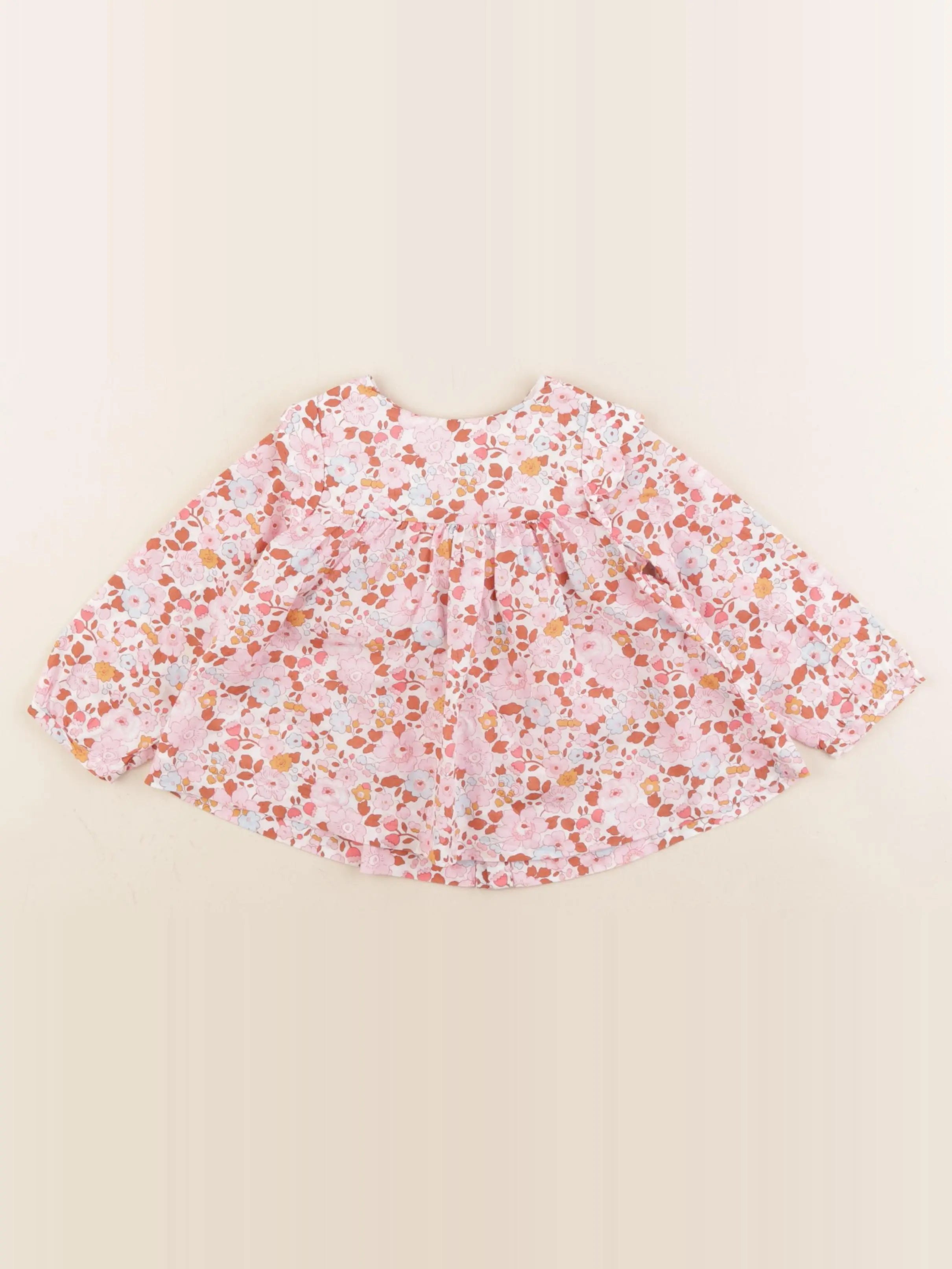 Jacadi - blouse liberty multicolore - 18 mois