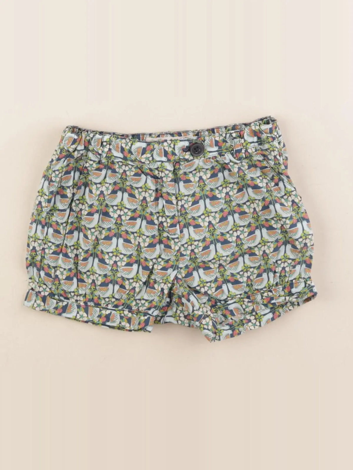 Bonpoint - short bleu - 18 mois