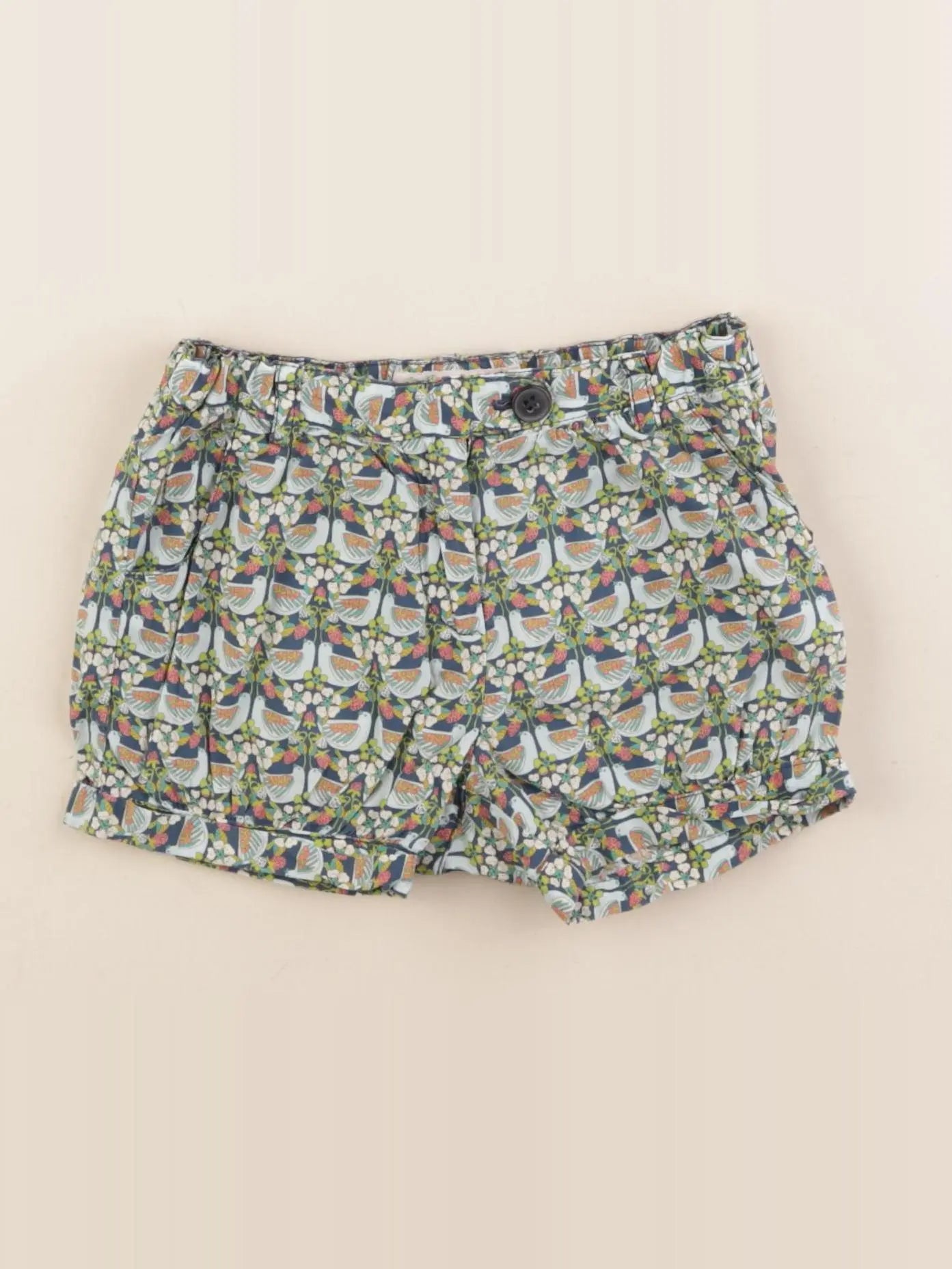 Bonpoint - short bleu - 18 mois