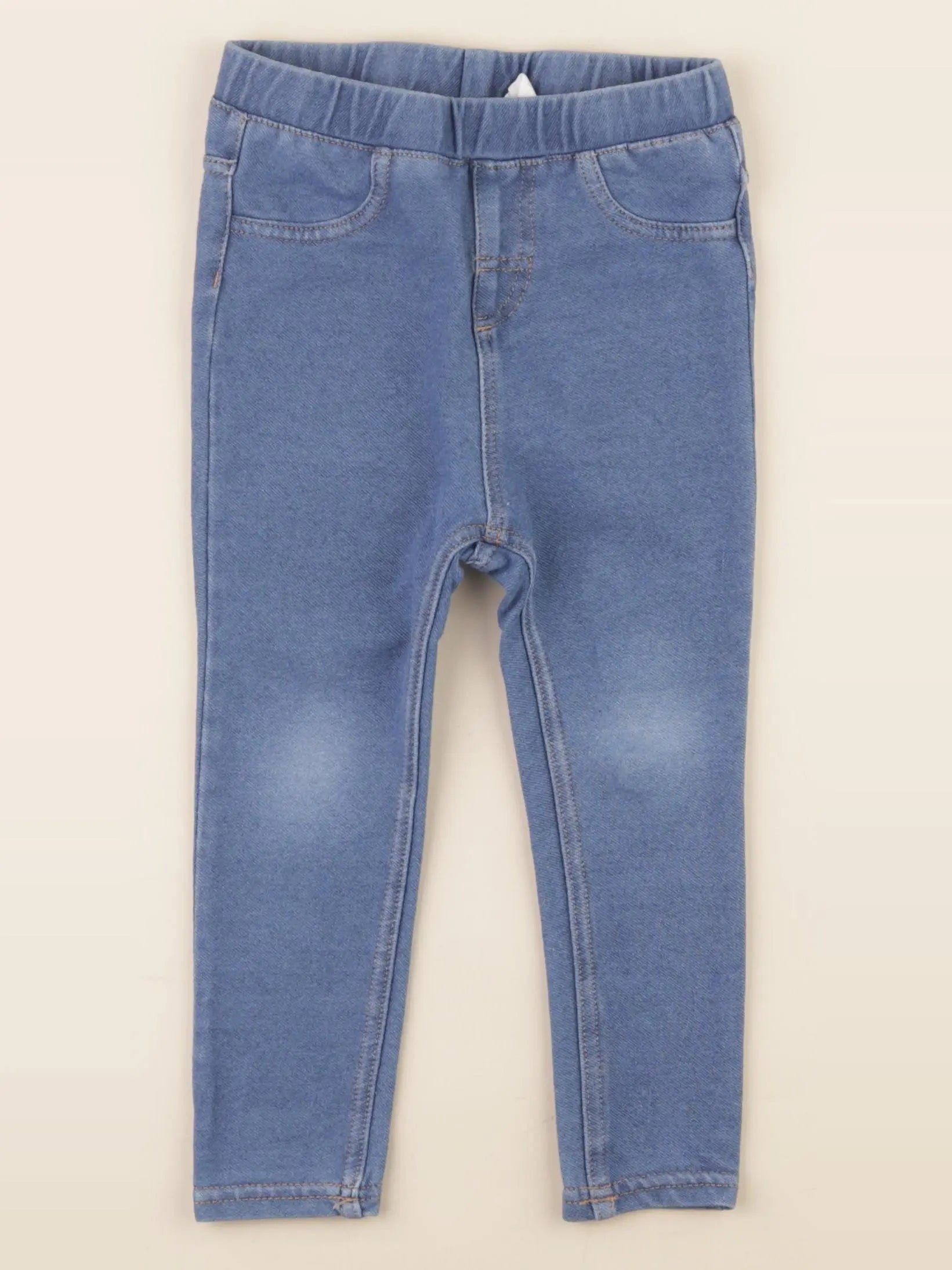 H&M - jegging bleu - 18/24 mois