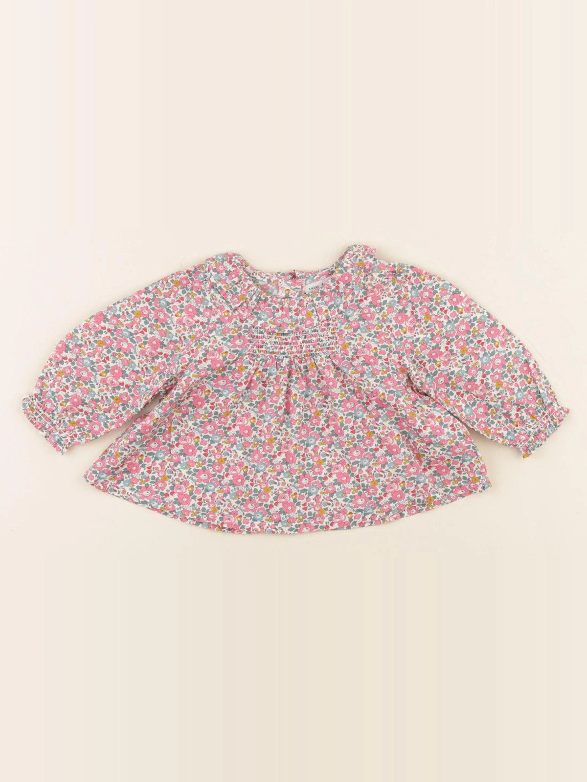 Vertbaudet - blouse rose - 3 mois