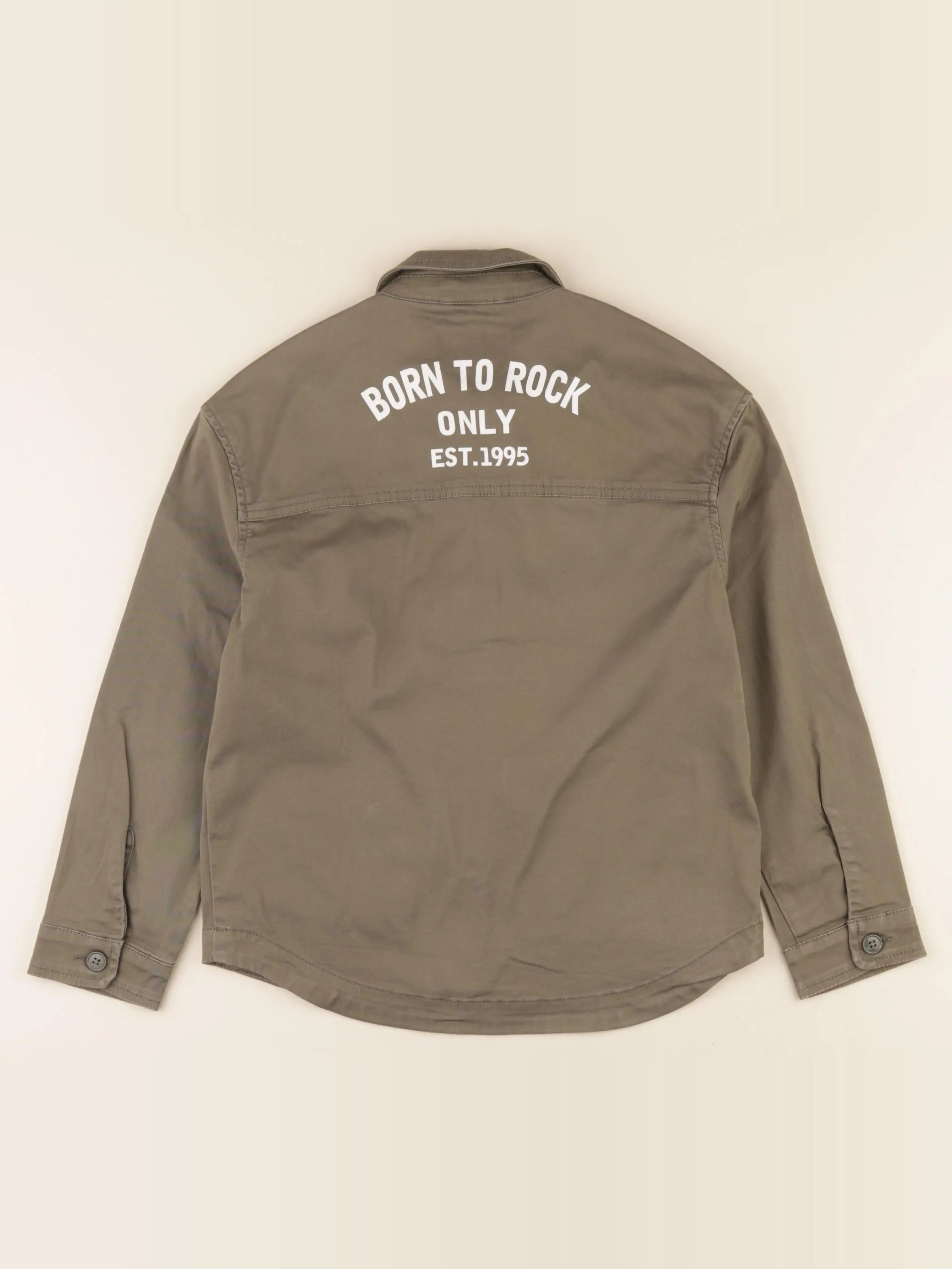 Kids Only - veste imprimé au dos taupe - 10 ans