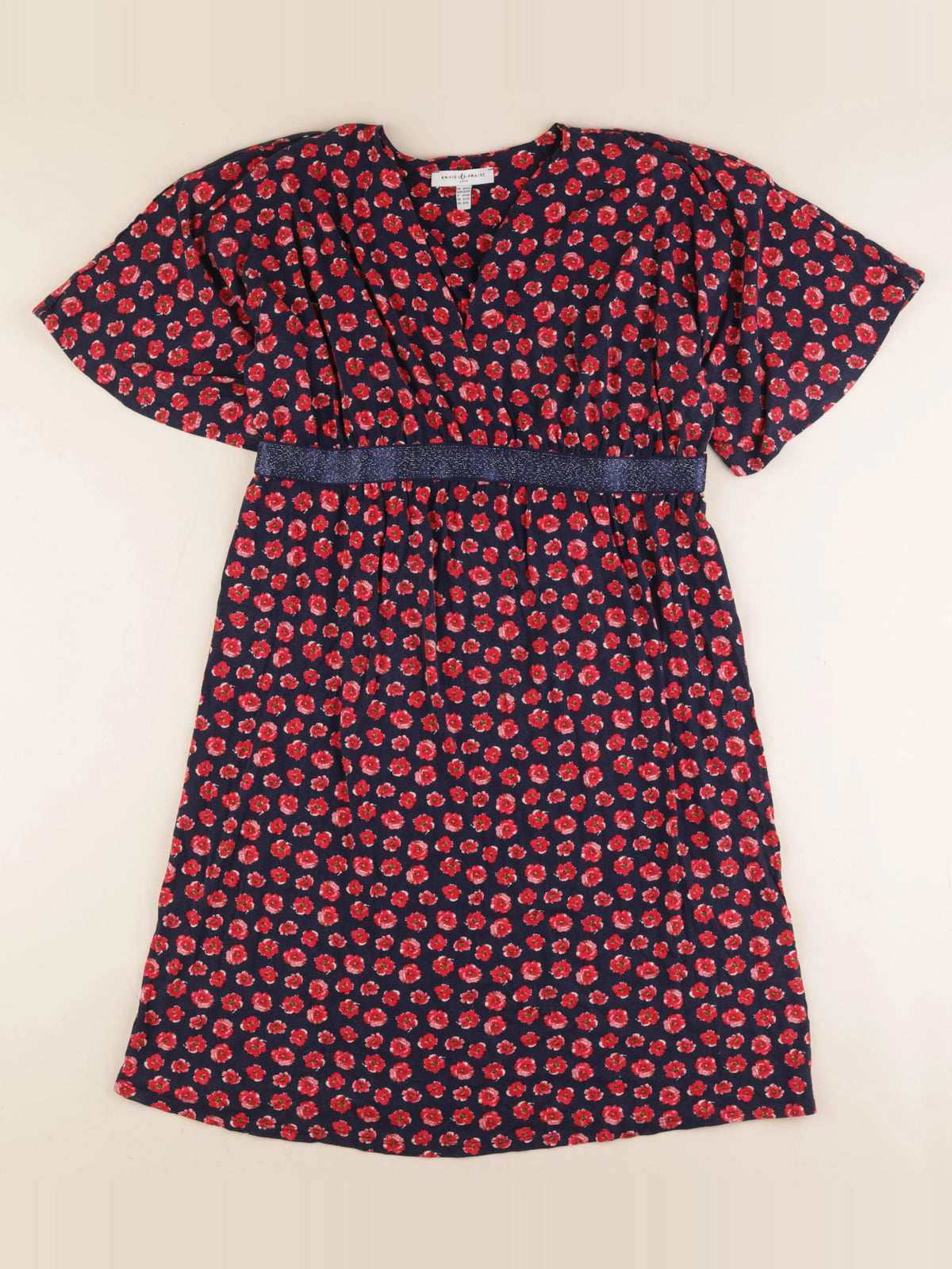 Envie de fraise - robe grossesse bleu - 40 à 42