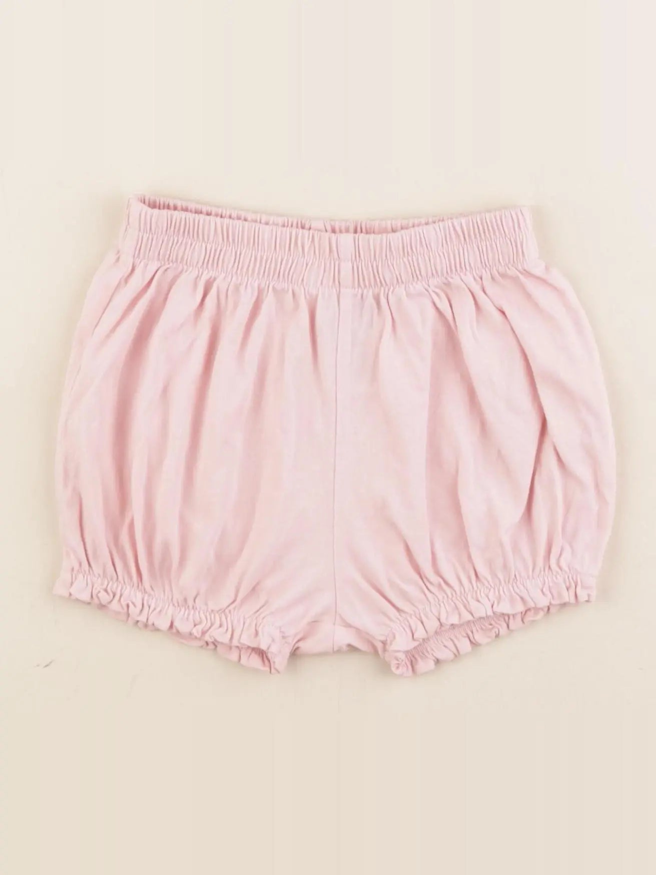H&M - short rose - 9/12 mois