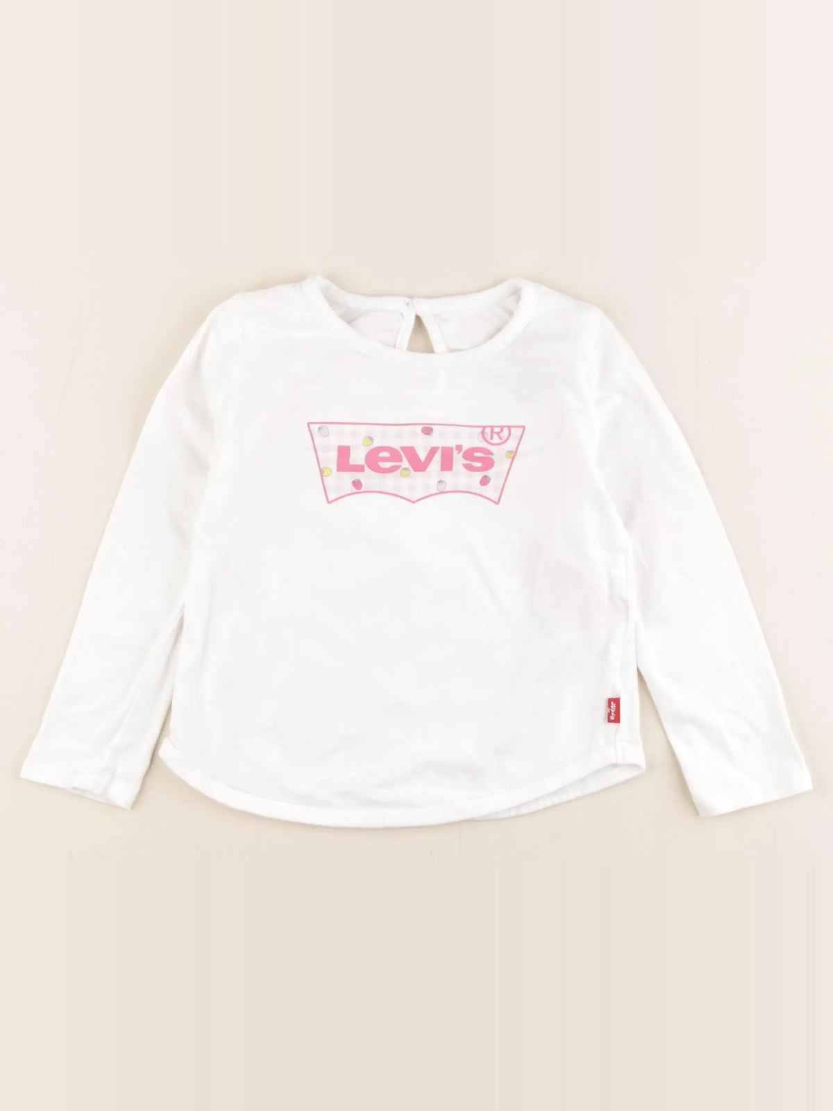 Levi's - tee-shirt blanc - 36 mois