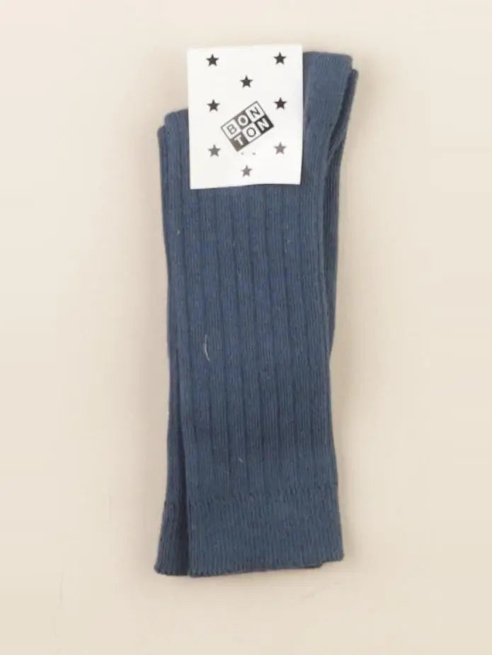 Bonton - chaussettes bleu - 6/8 ans