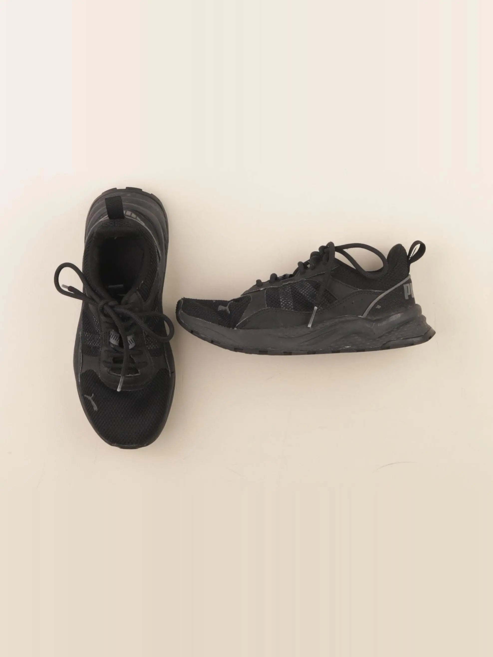 Puma - tennis à scratch/ lacets noir - pointure 36