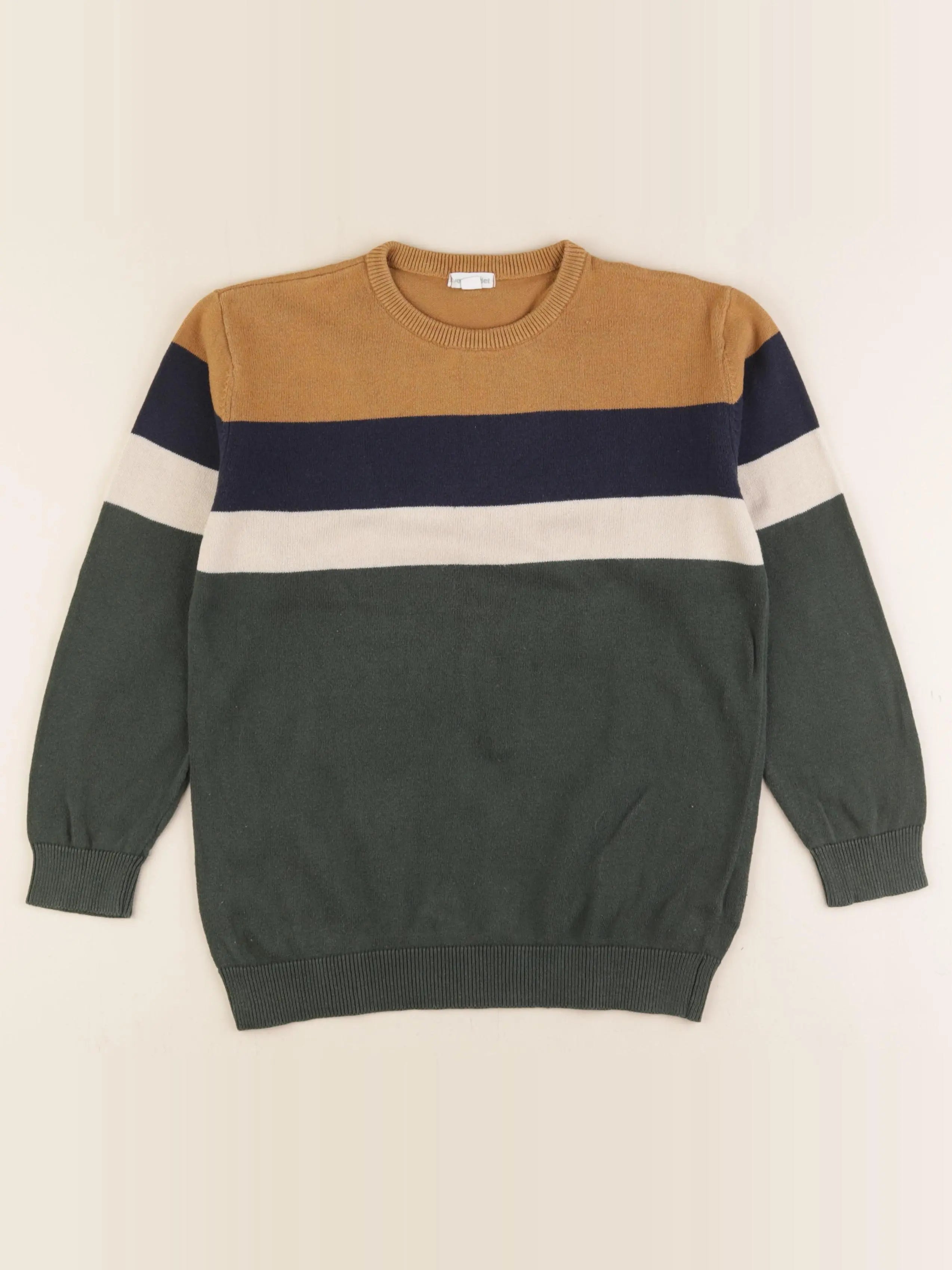 Vertbaudet - pull multicolore - 10 ans