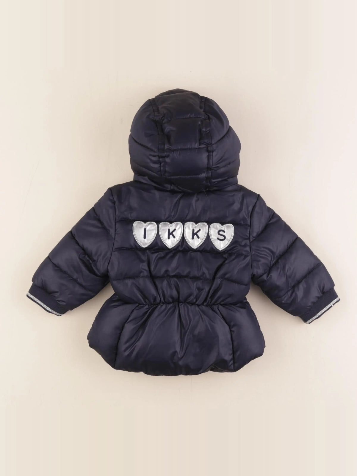 IKKS - doudoune bleu - 3 mois