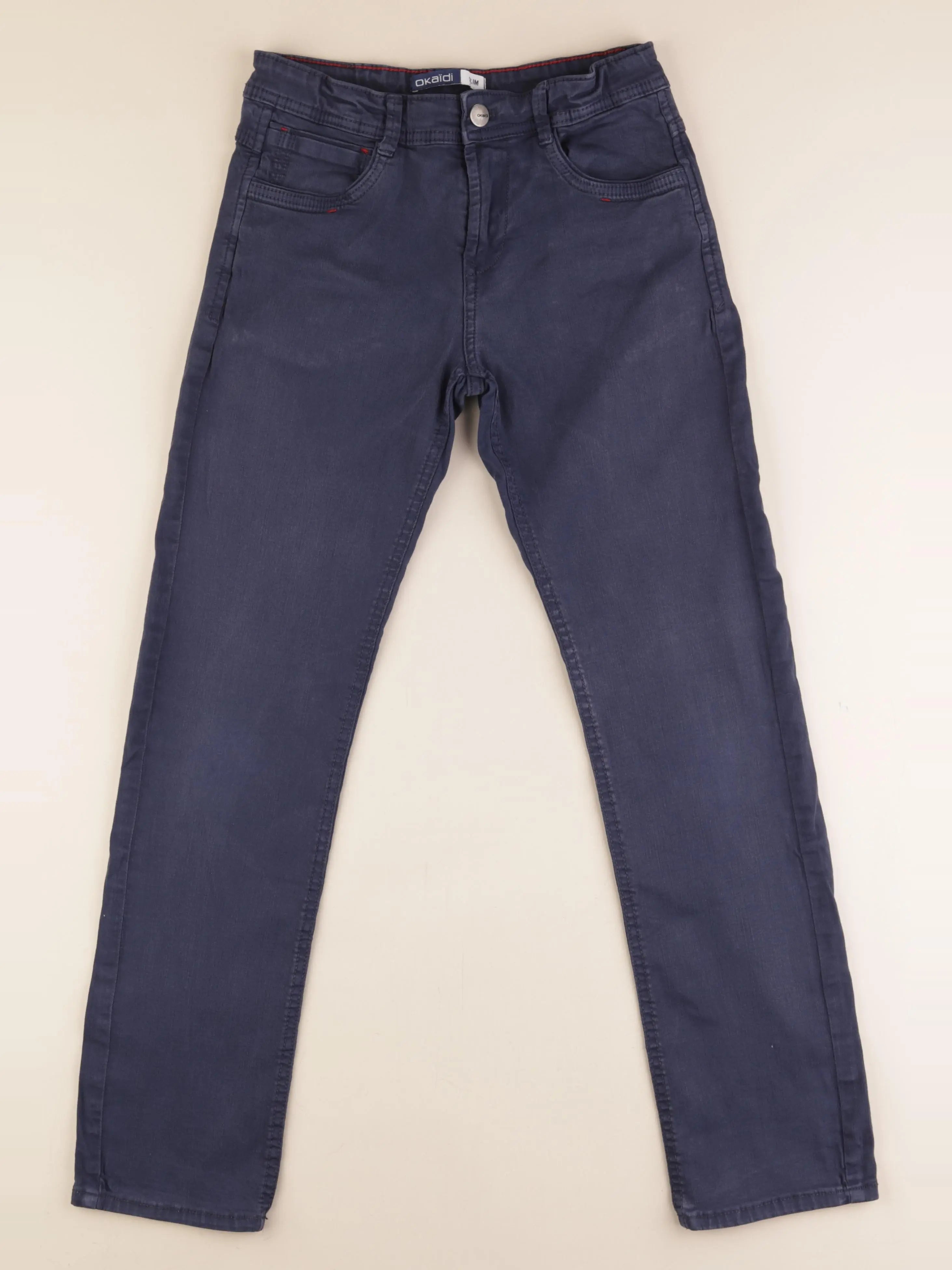 Okaidi - pantalon bleu - 12 ans